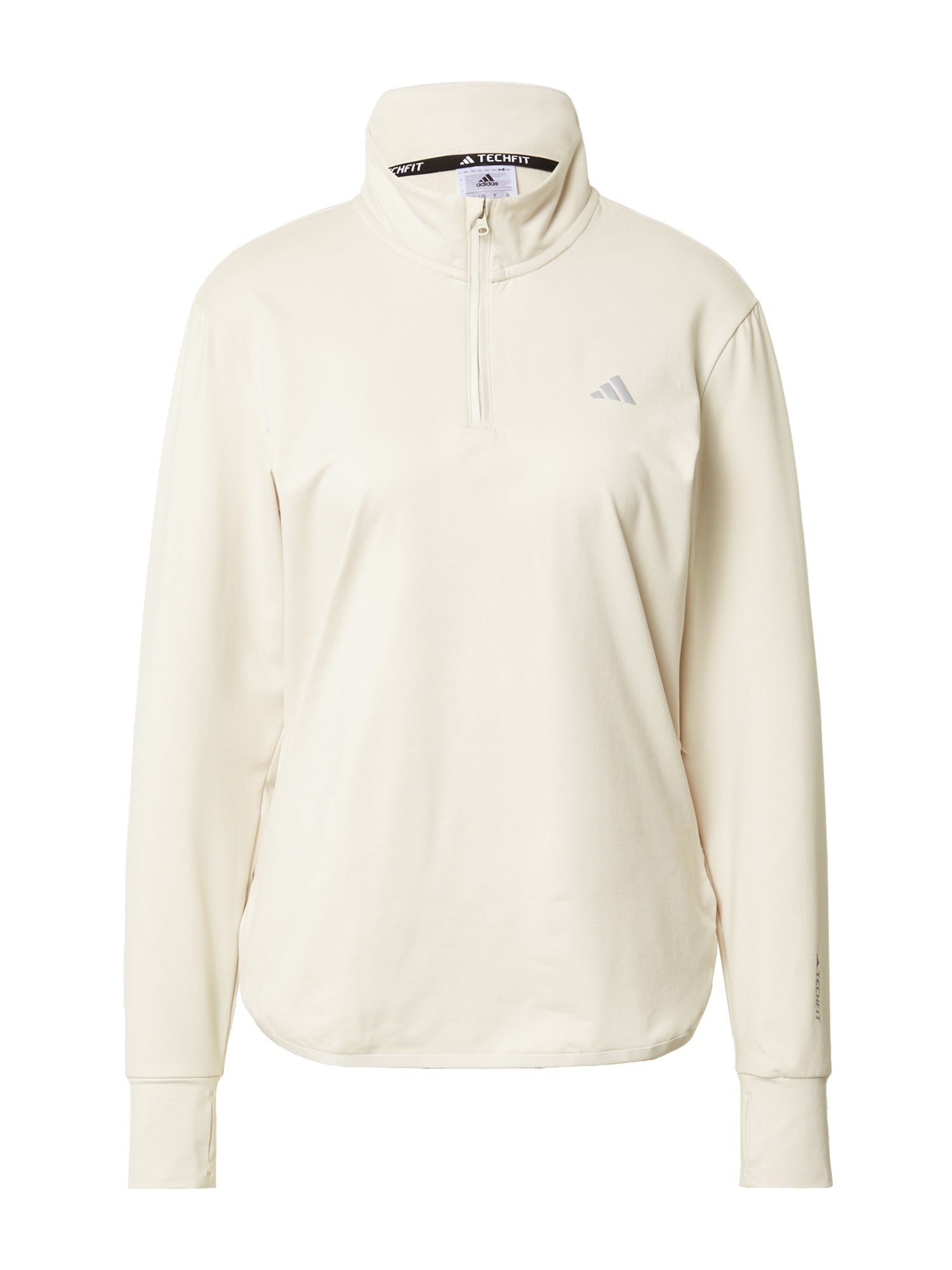 ADIDAS PERFORMANCE Športna majica  bež / siva