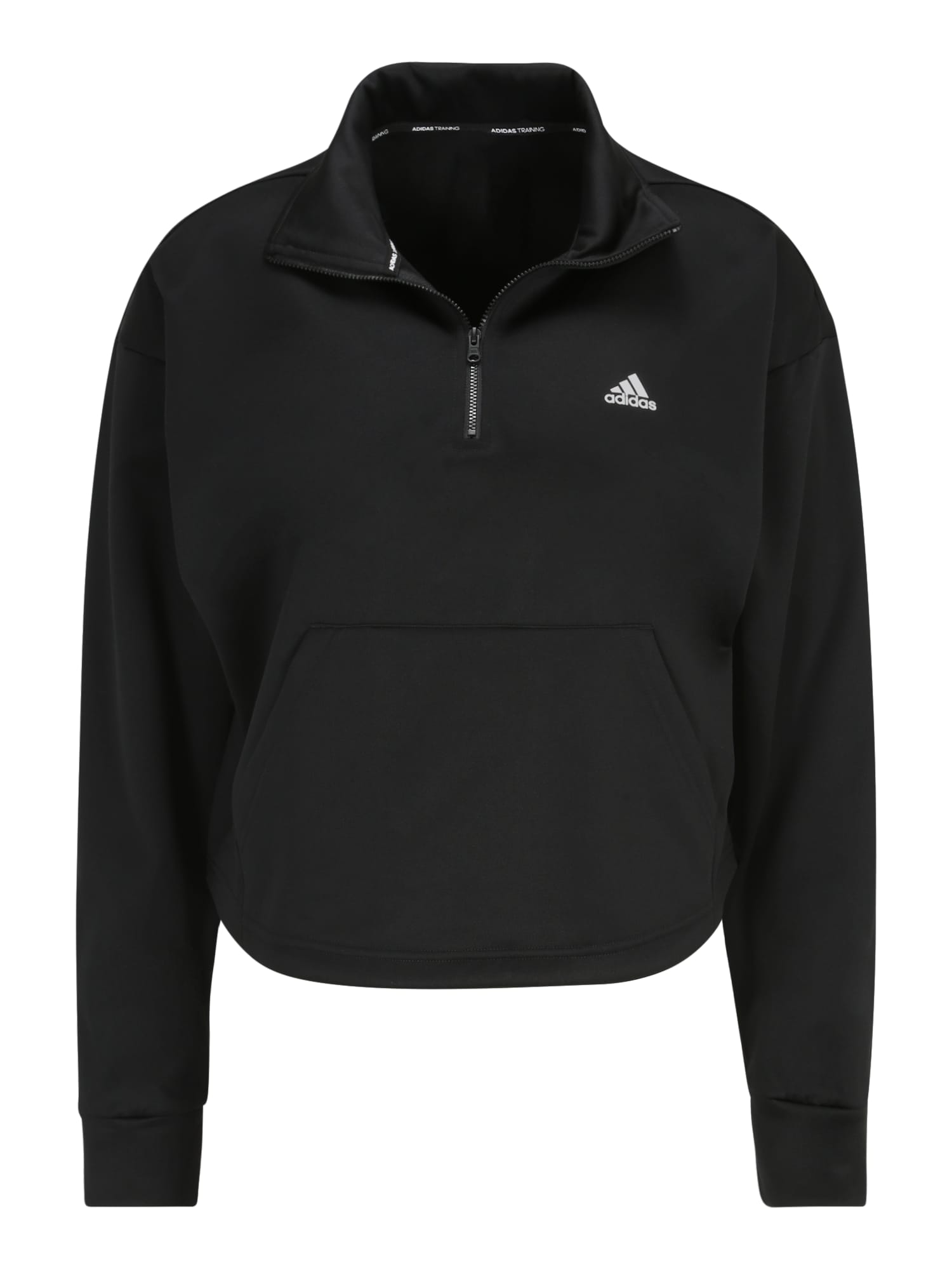 ADIDAS PERFORMANCE Športna majica  črna / bela