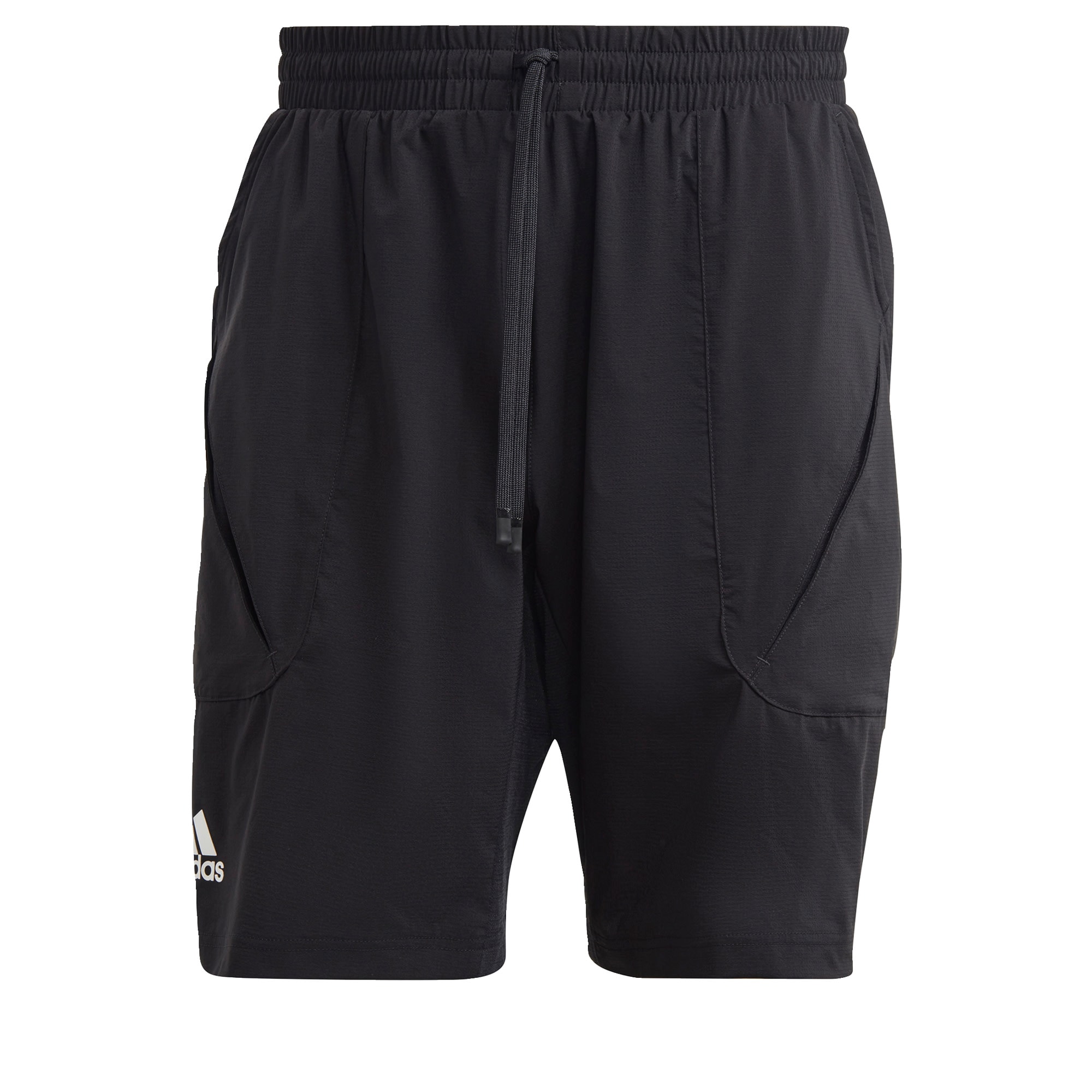ADIDAS PERFORMANCE Športne hlače 'New York Ergo'  črna / bela