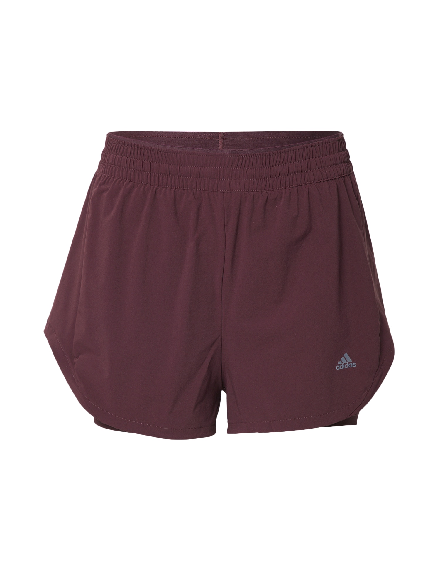 ADIDAS PERFORMANCE Športne hlače  siva / bordo