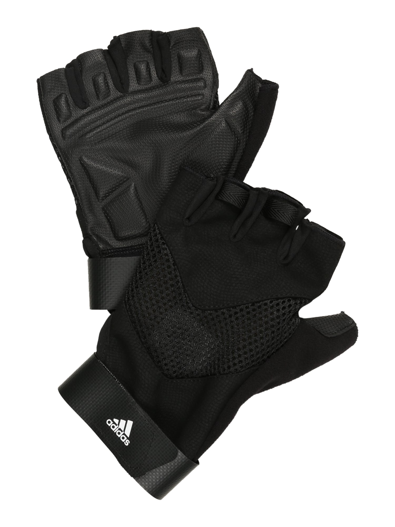 ADIDAS PERFORMANCE Športne rokavice  črna / bela