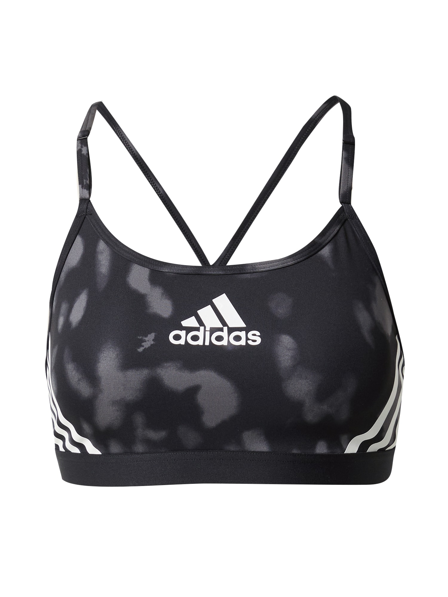 ADIDAS PERFORMANCE Športni nederček  antracit / temno siva / bela