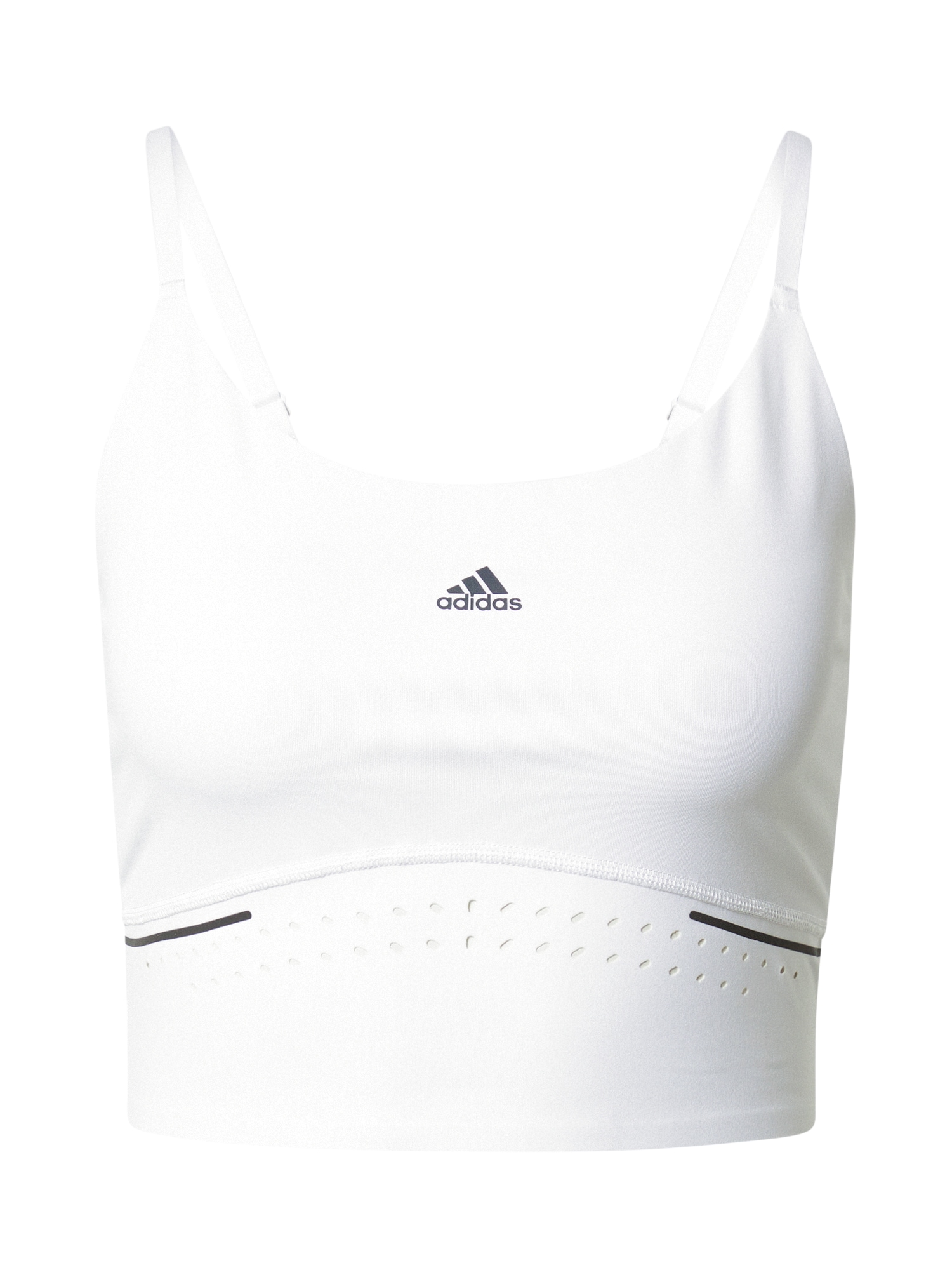 ADIDAS PERFORMANCE Športni top  črna / bela