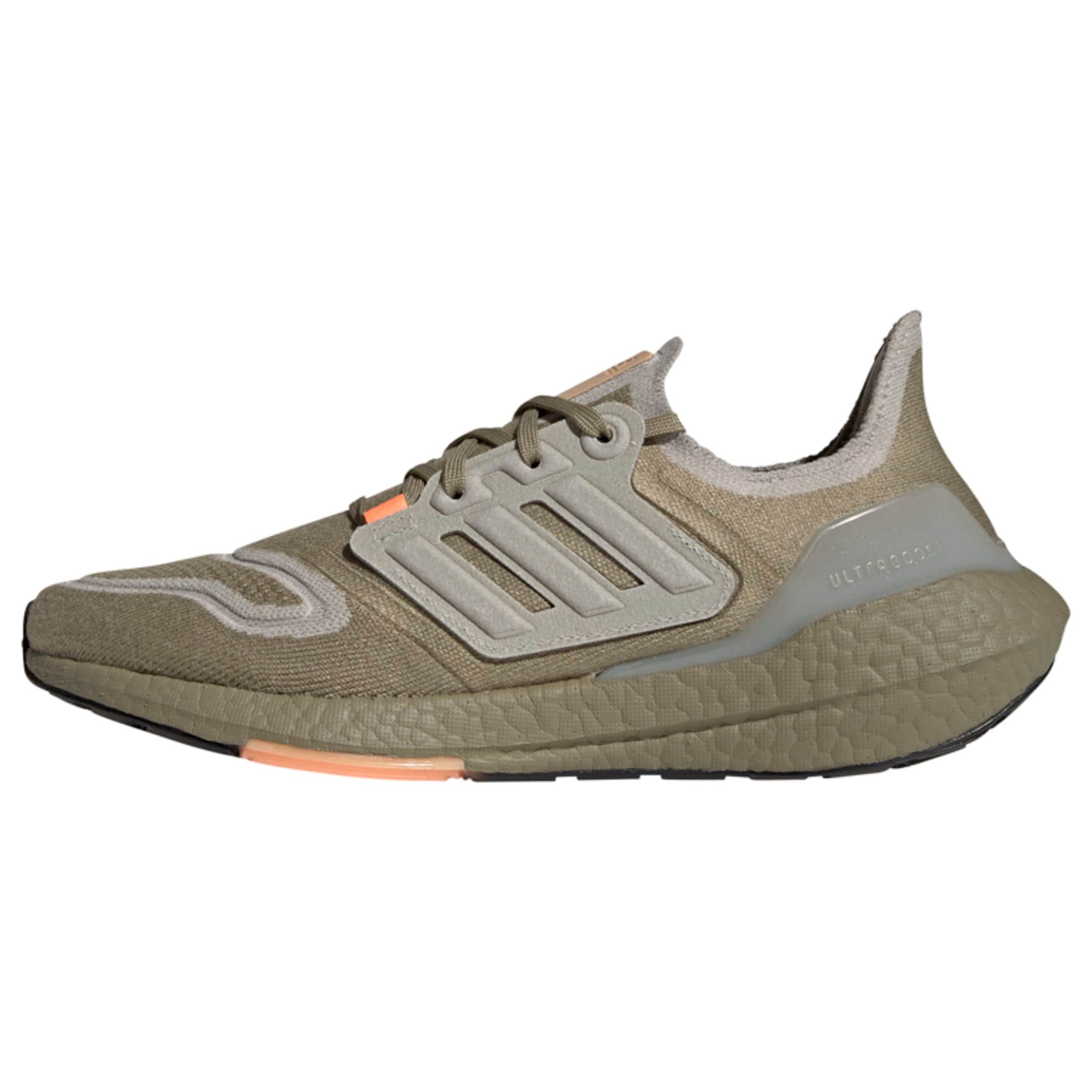 ADIDAS PERFORMANCE Tekaški čevelj 'Ultraboost 22'  siva / oliva / oranžna