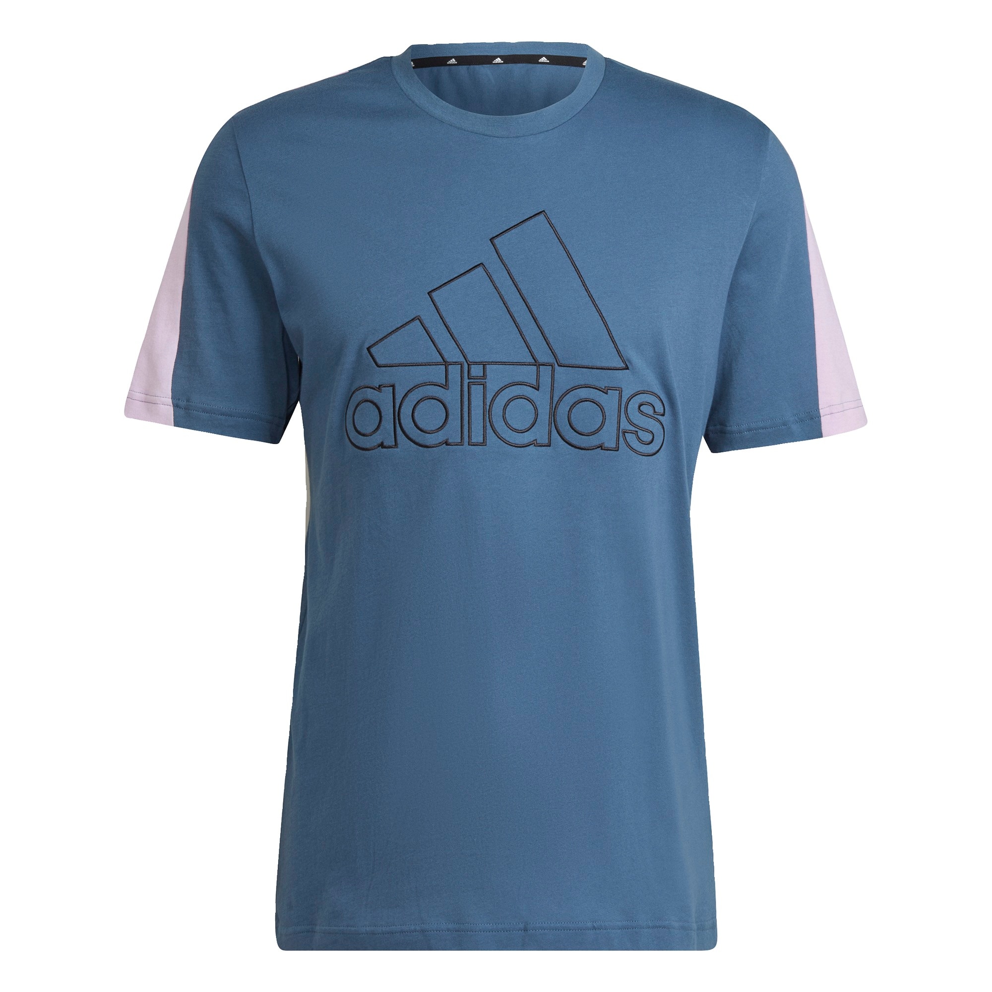 ADIDAS SPORTSWEAR Funkcionalna majica  golobje modra / črna / bela