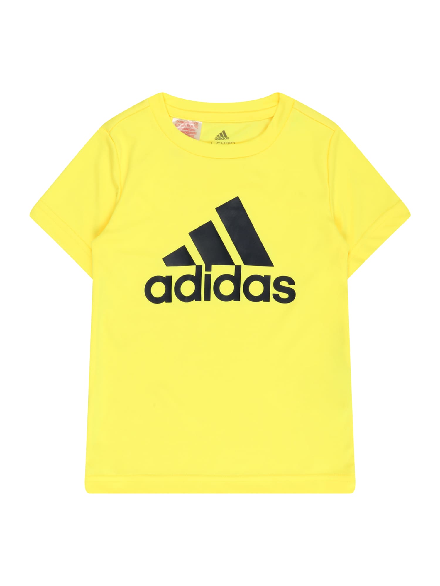 ADIDAS SPORTSWEAR Funkcionalna majica  rumena / črna