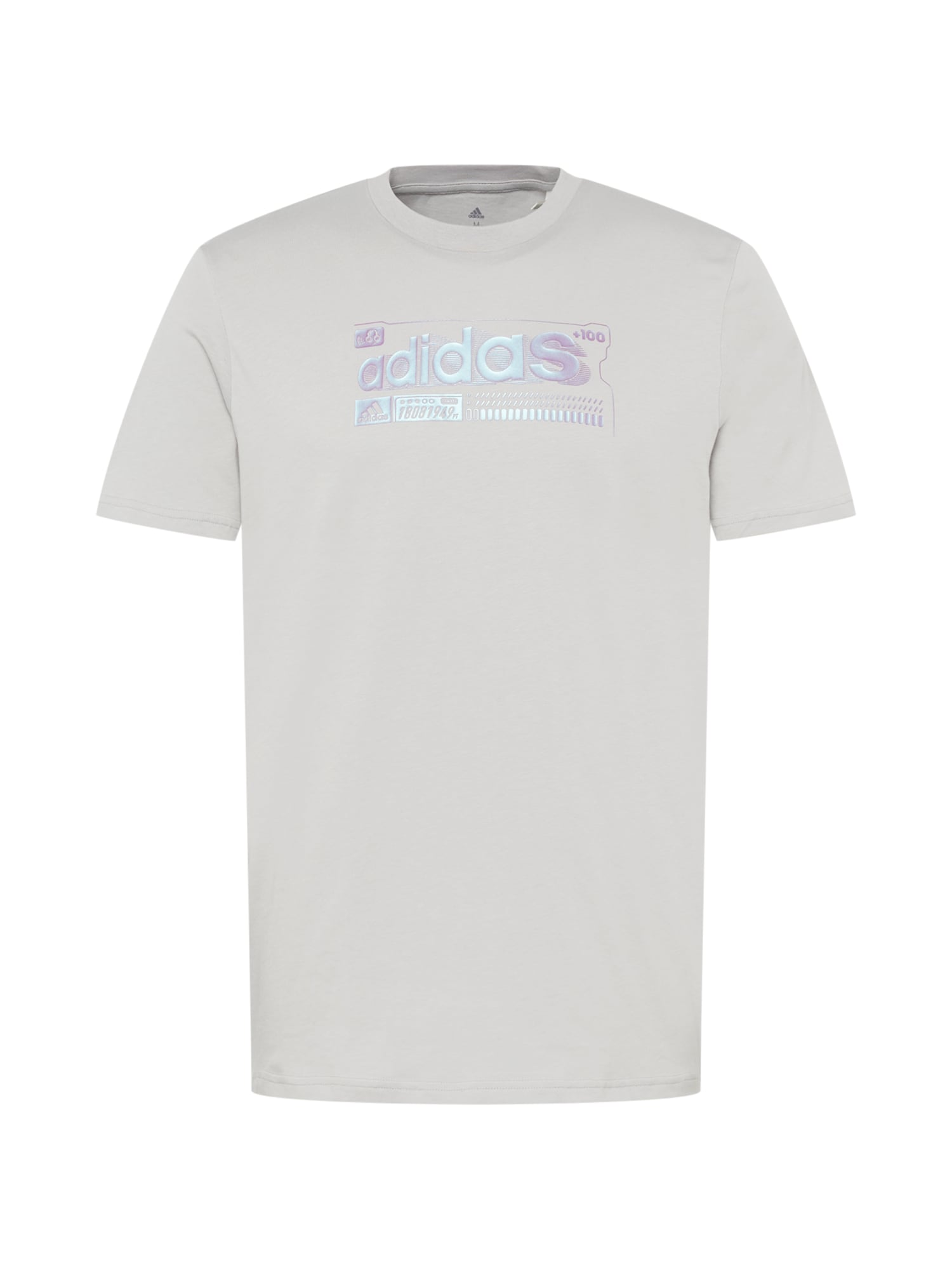 ADIDAS SPORTSWEAR Funkcionalna majica  siva / lila
