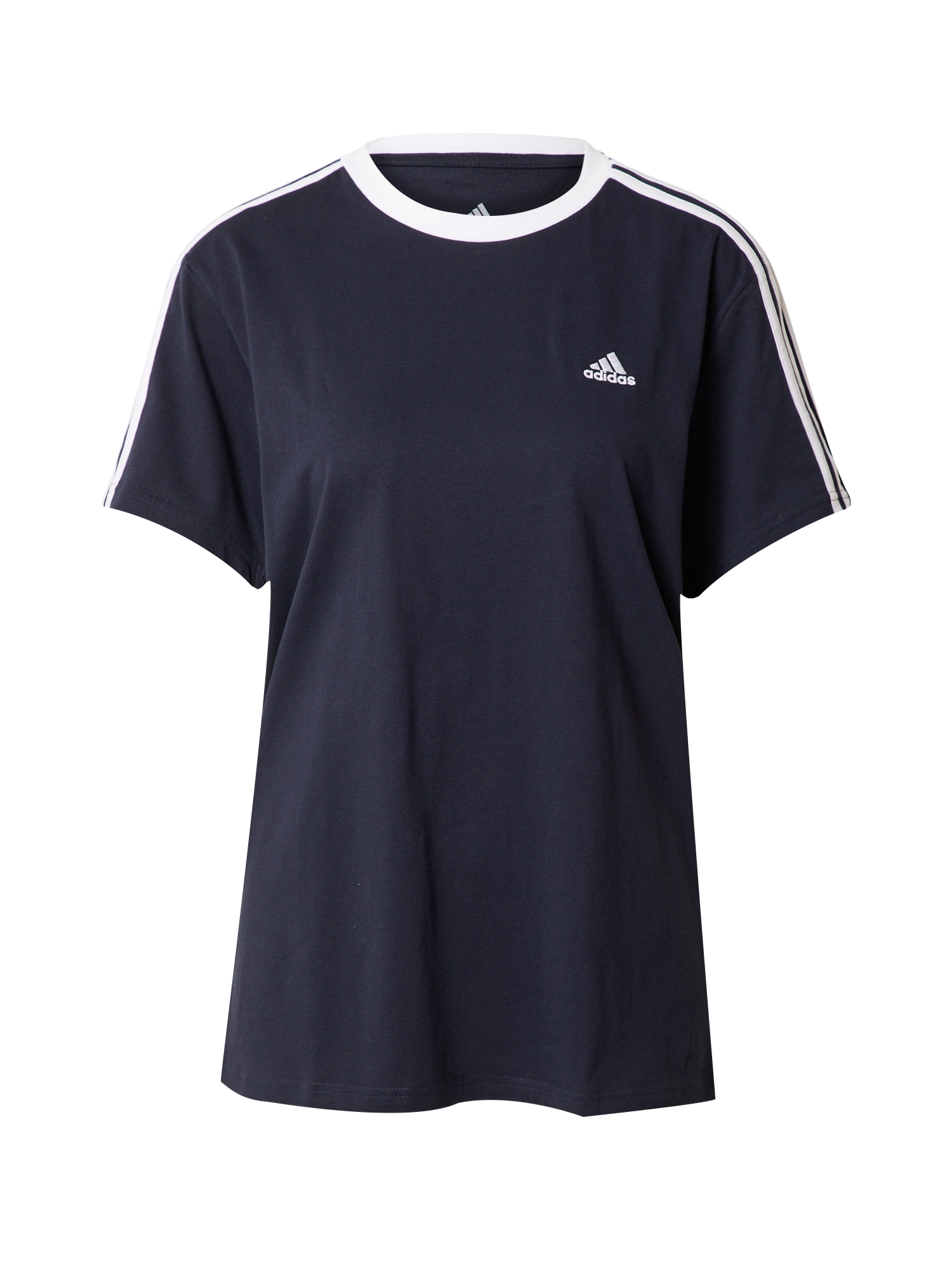 ADIDAS SPORTSWEAR Funkcionalna majica  temno modra / bela