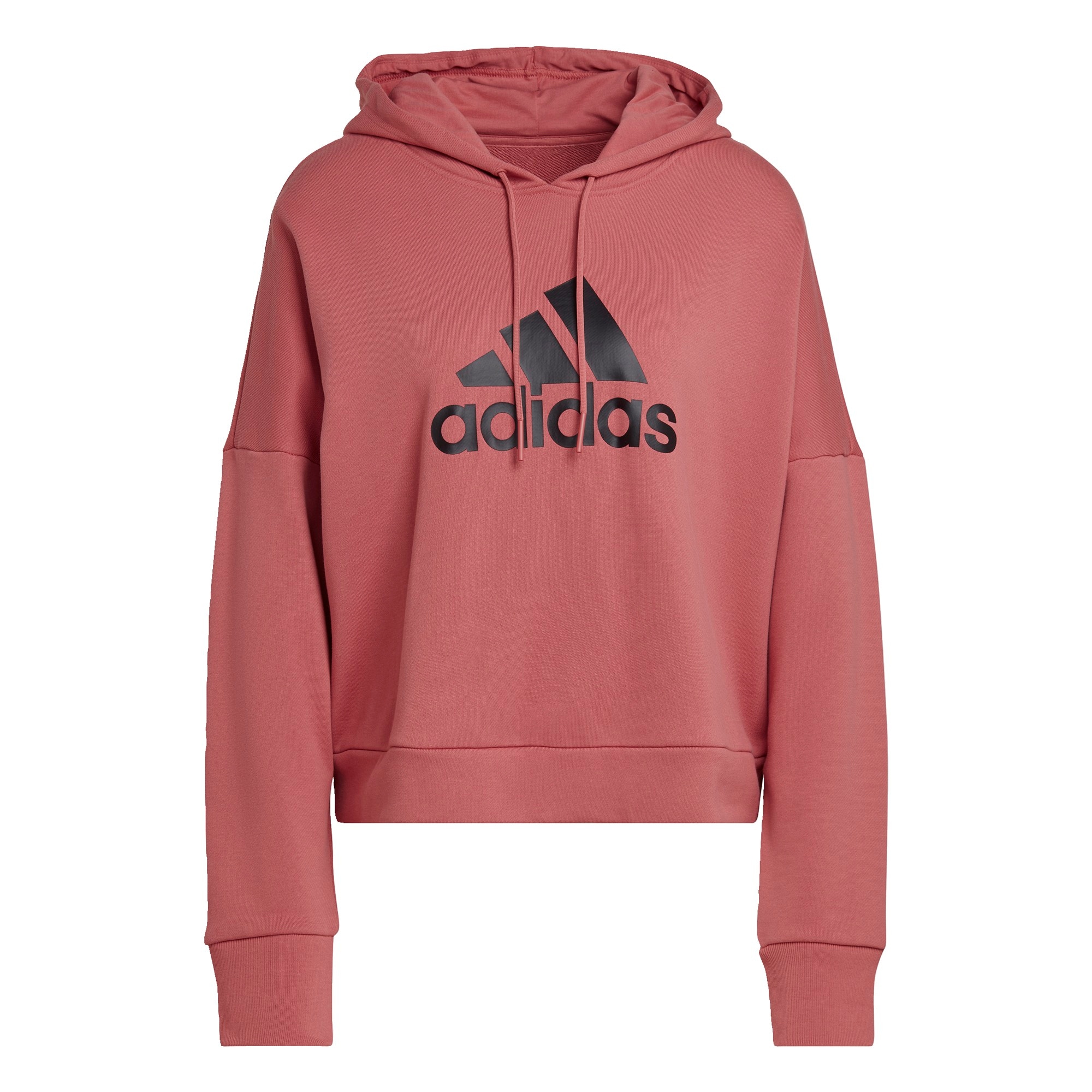 ADIDAS SPORTSWEAR Športna majica  pastelno rdeča / črna