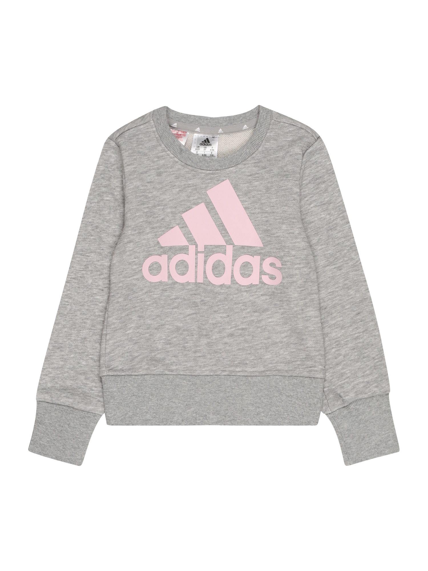 ADIDAS SPORTSWEAR Športna majica  pegasto siva / svetlo roza