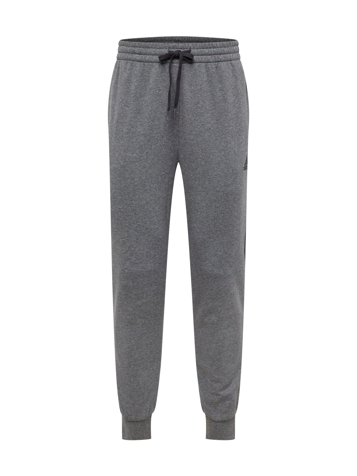 ADIDAS SPORTSWEAR Športne hlače 'FEELCOZY'  temno siva / črna