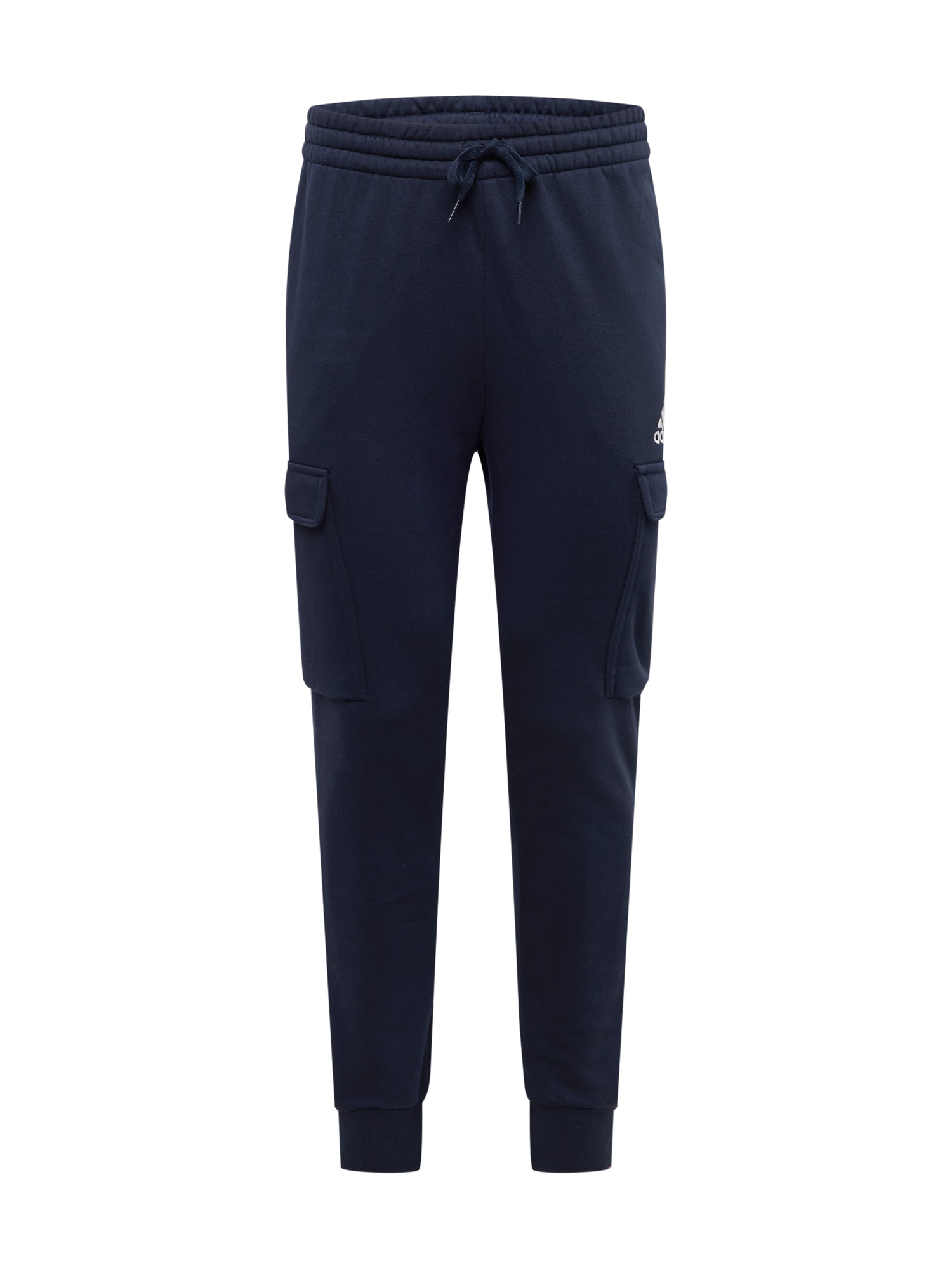 ADIDAS SPORTSWEAR Športne hlače  temno modra / bela