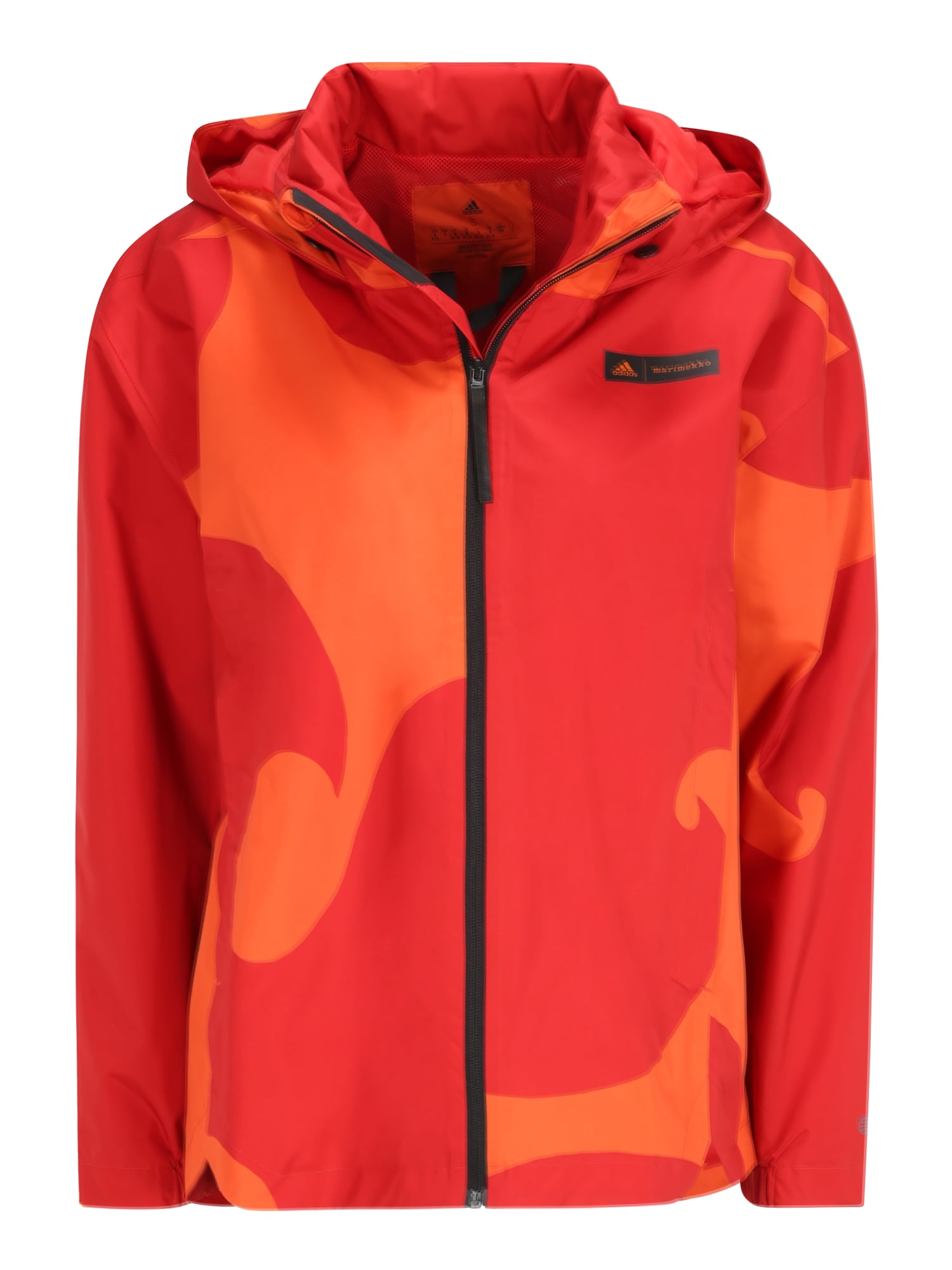 ADIDAS SPORTSWEAR Zunanja jakna 'Traveer'  oranžna / rdeča / črna