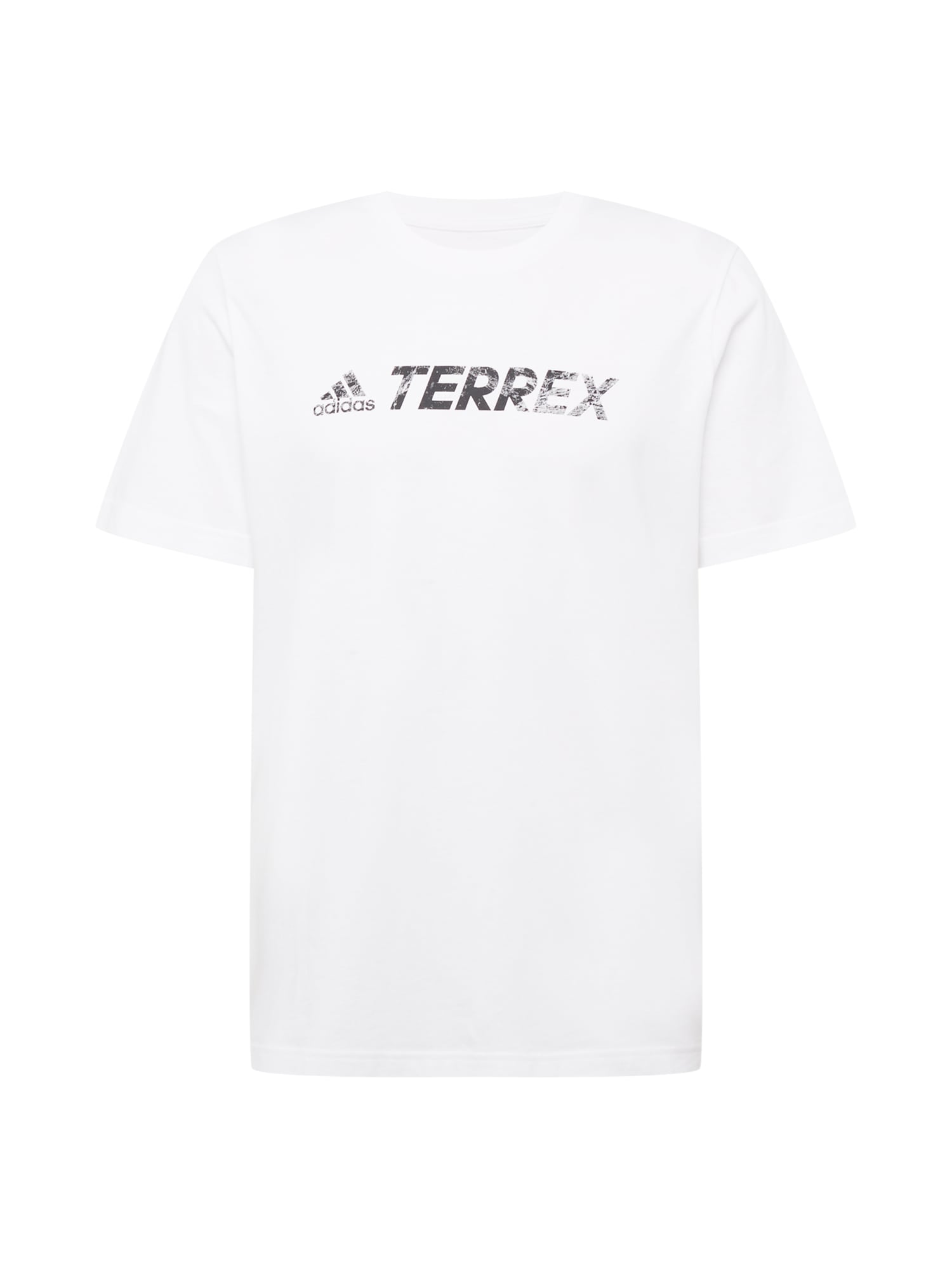 ADIDAS TERREX Funkcionalna majica  črna / off-bela