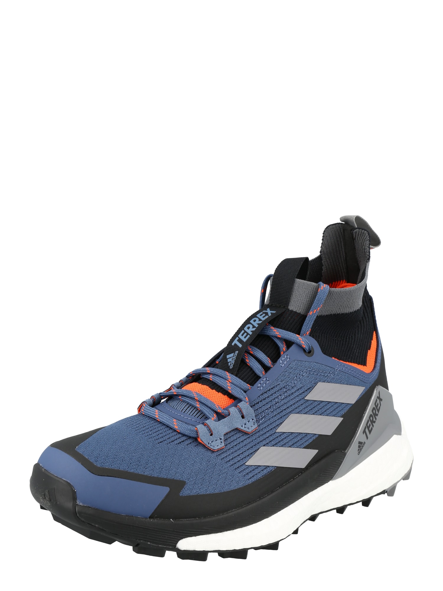 ADIDAS TERREX Škornji 'Free Hiker 2'  temno modra / oranžna / črna