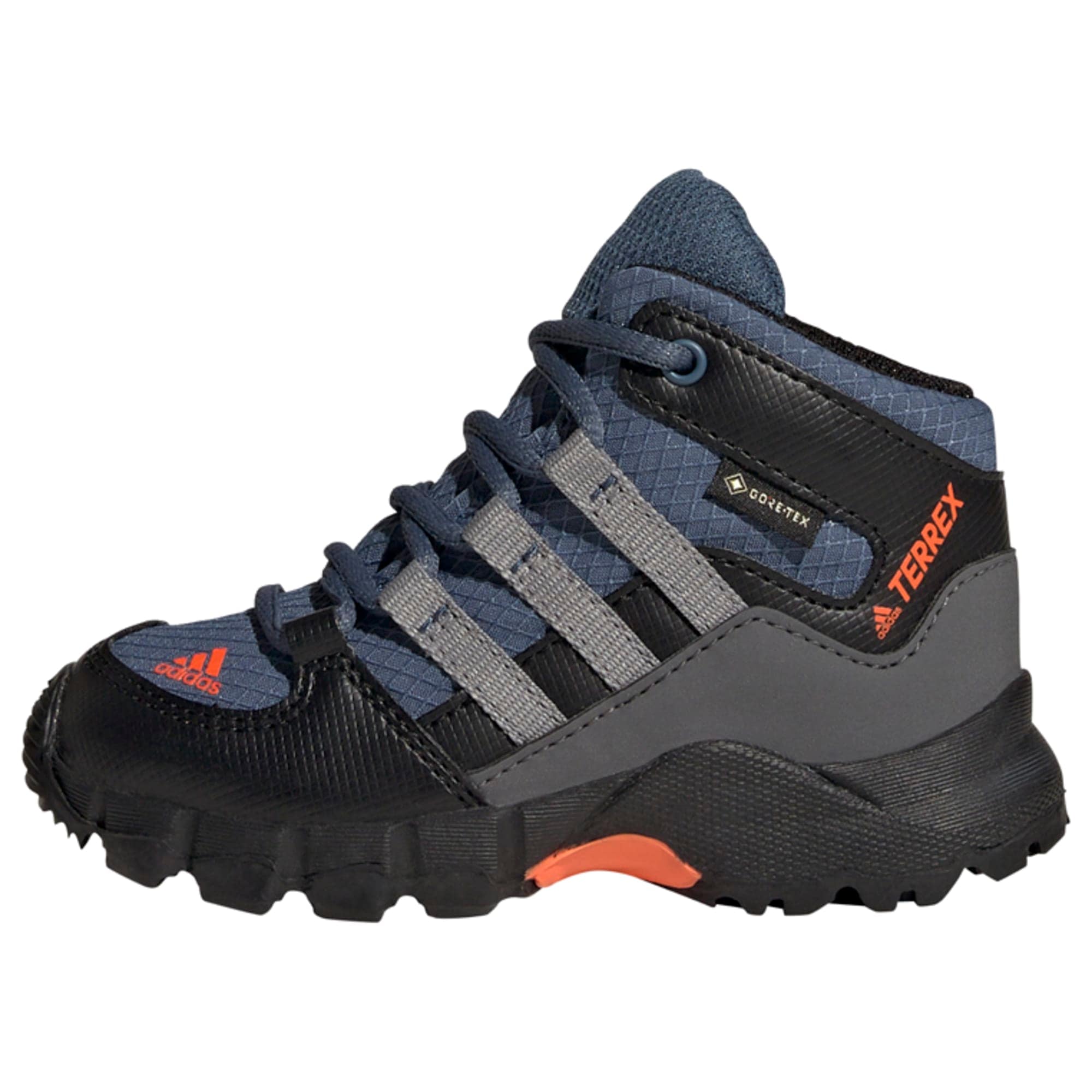 ADIDAS TERREX Škornji  mornarska / temno siva / oranžna / črna