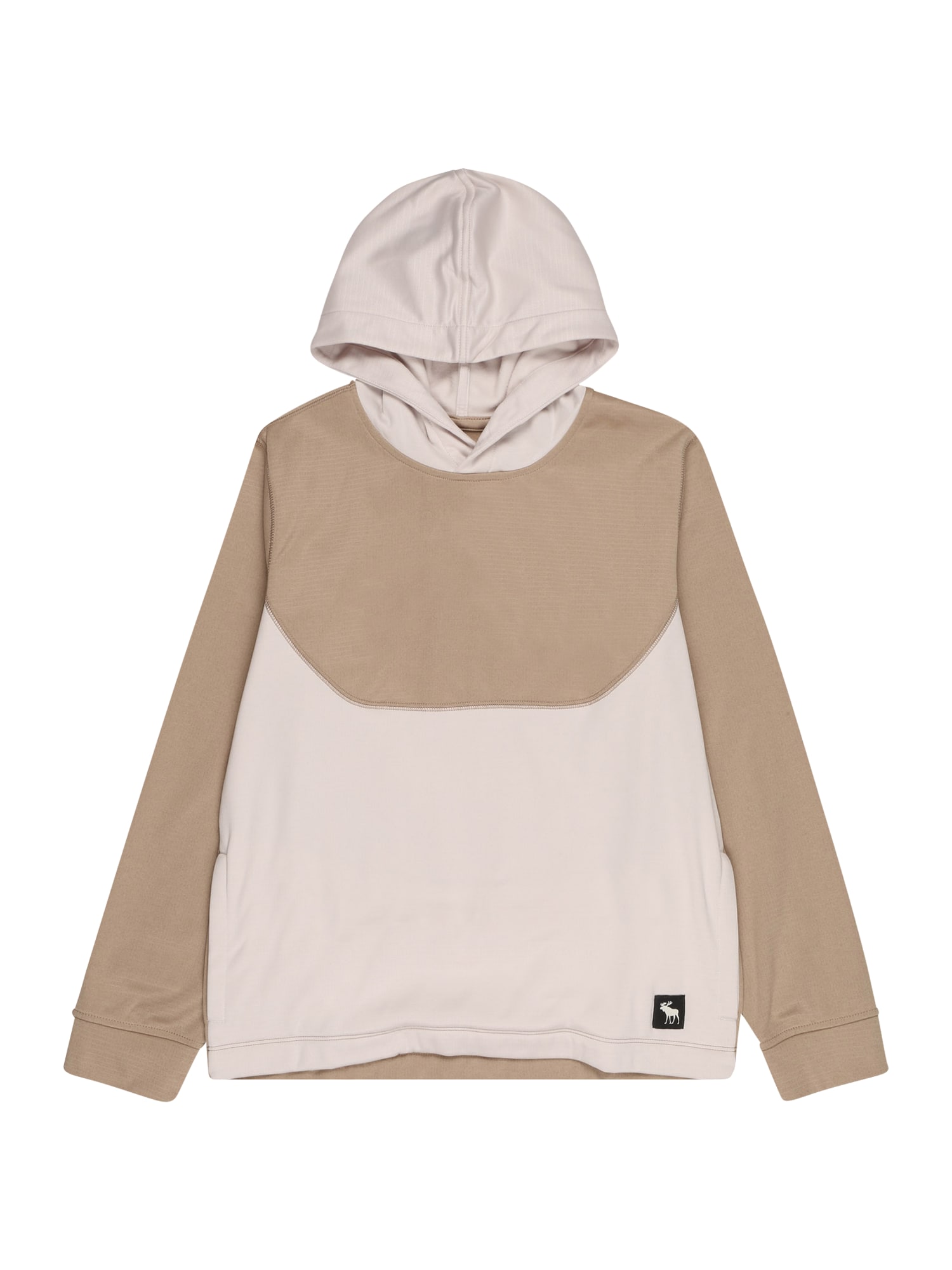 Abercrombie & Fitch Majica  bež / temno bež