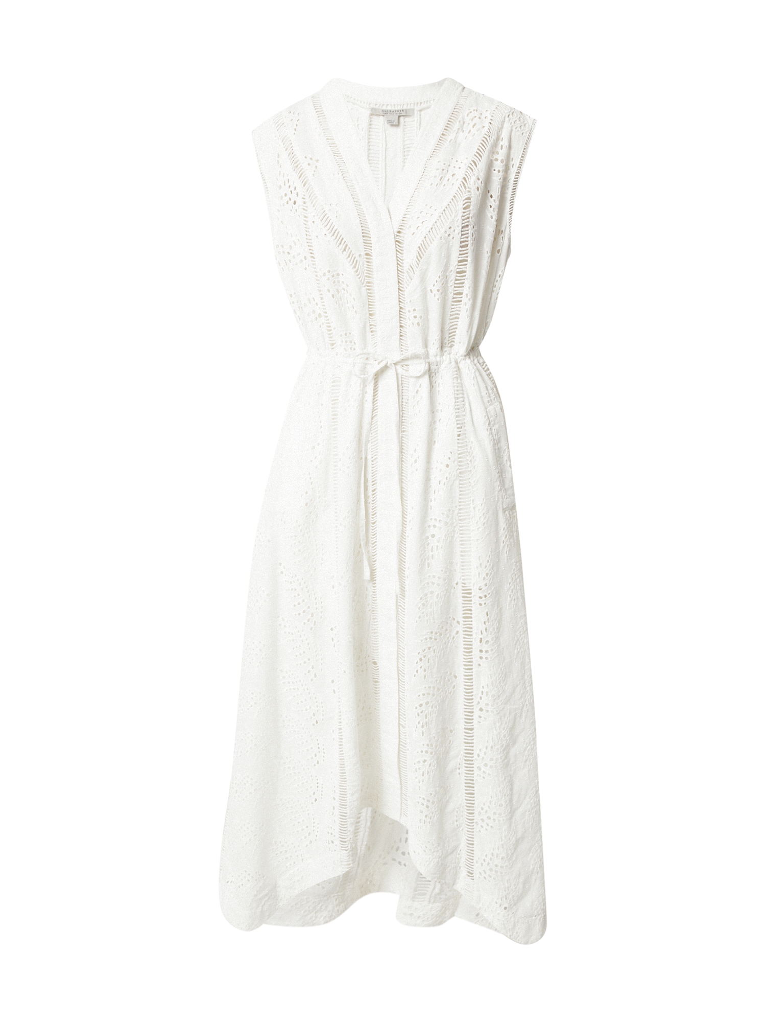 AllSaints Dolga srajca 'Tate'  bela