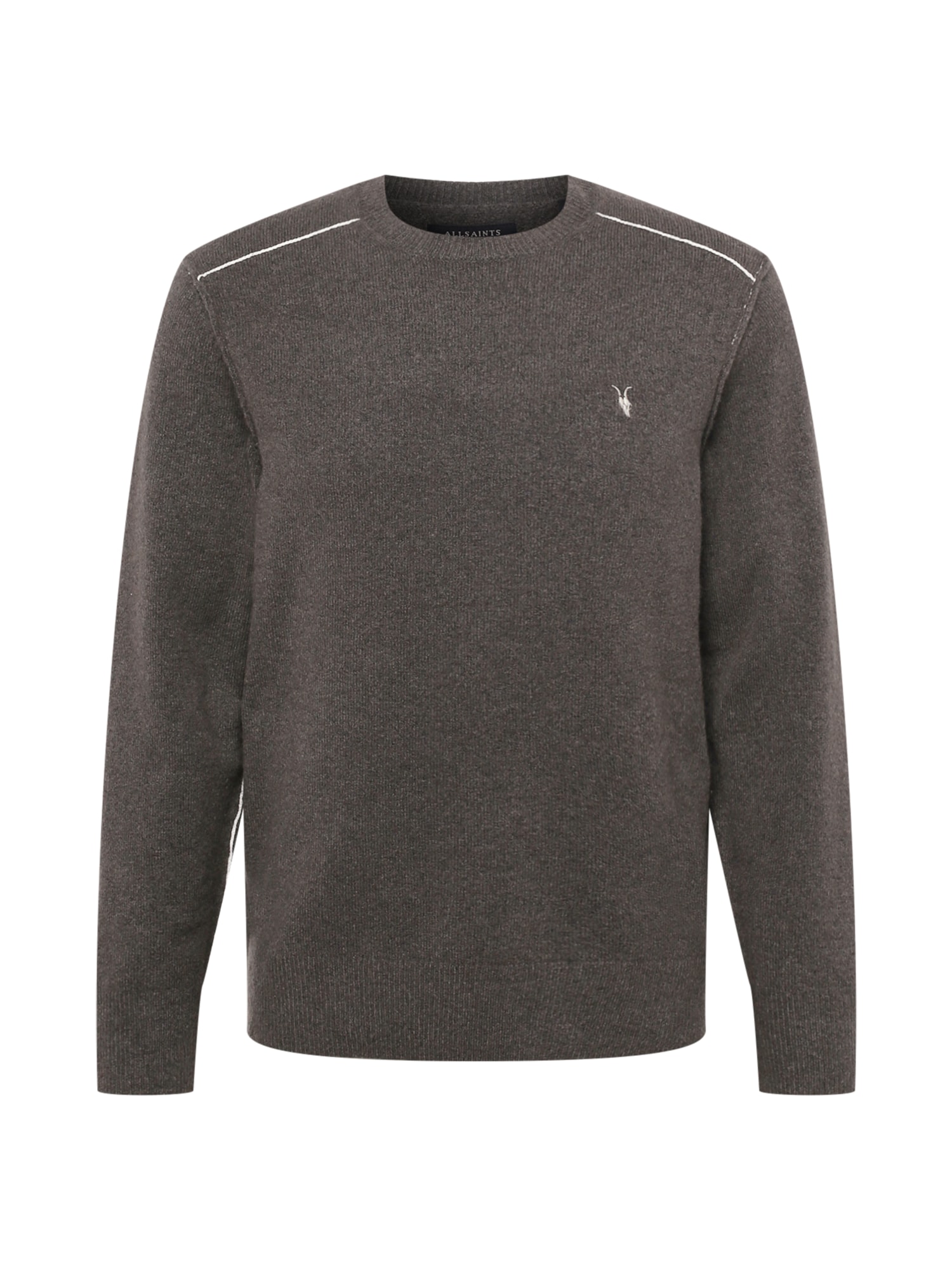 AllSaints Pulover 'STRIKE'  mokka / volneno bela