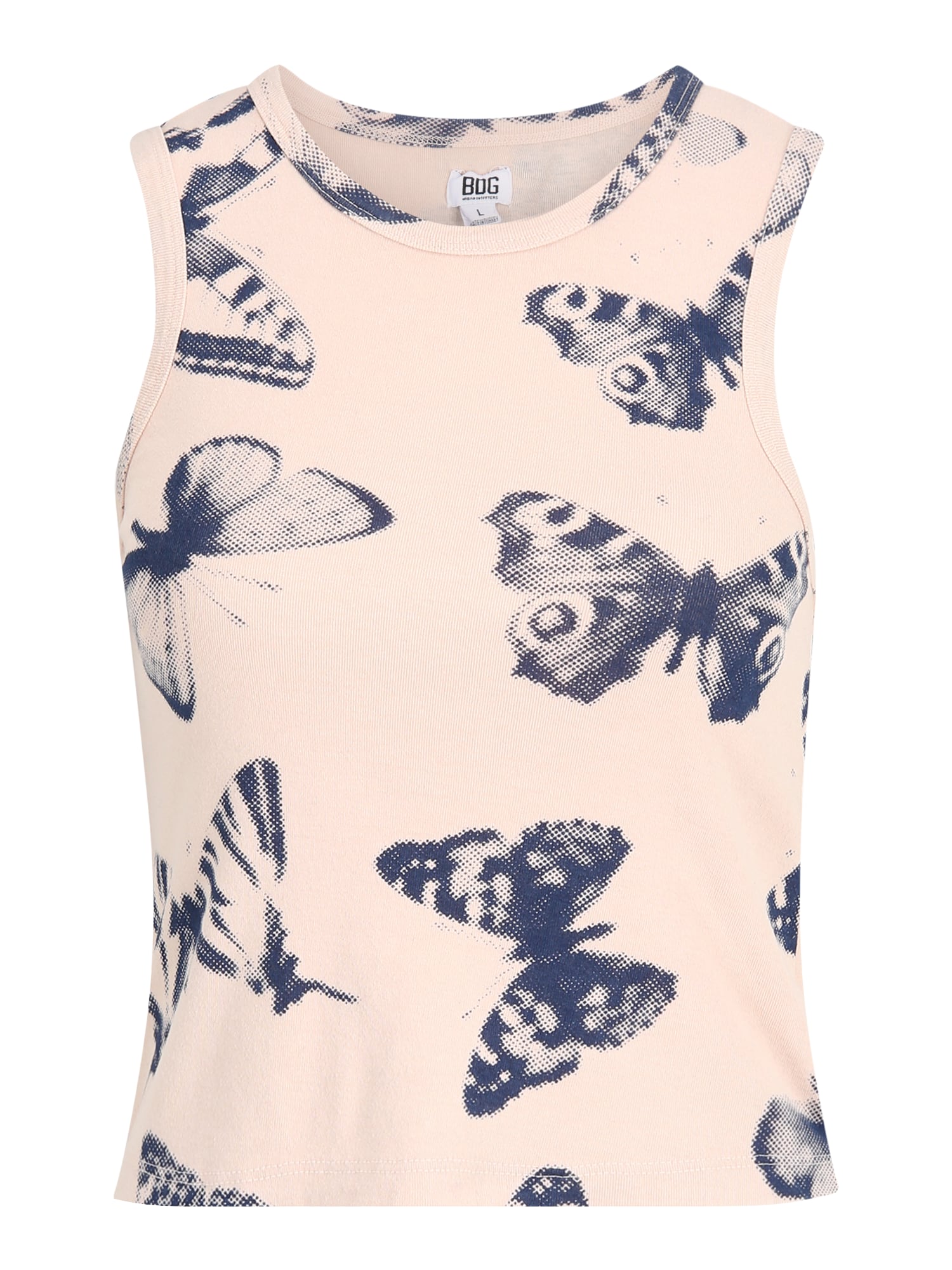 BDG Urban Outfitters Top  bež / marine