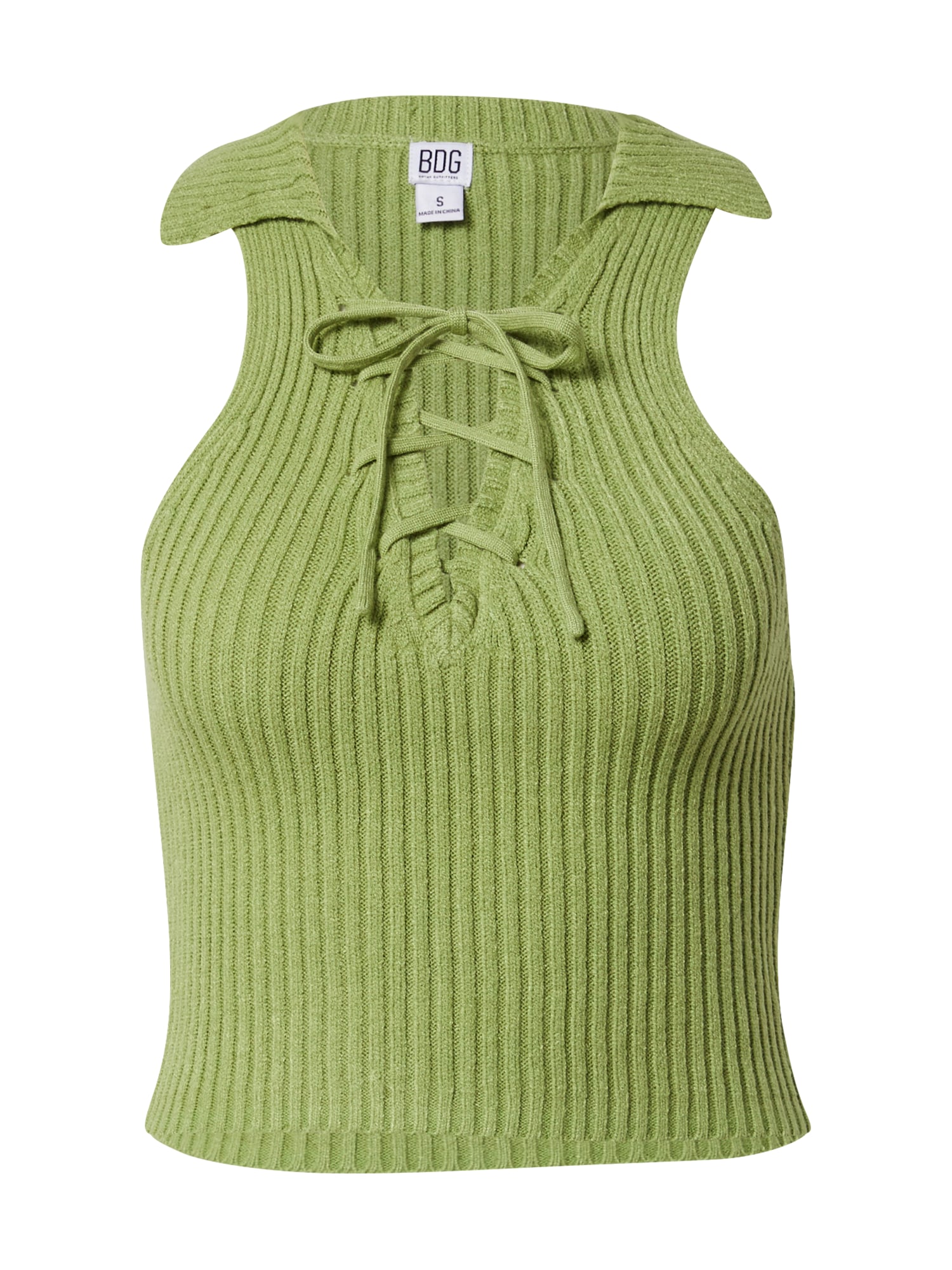 BDG Urban Outfitters Top z naramnicami  zelena