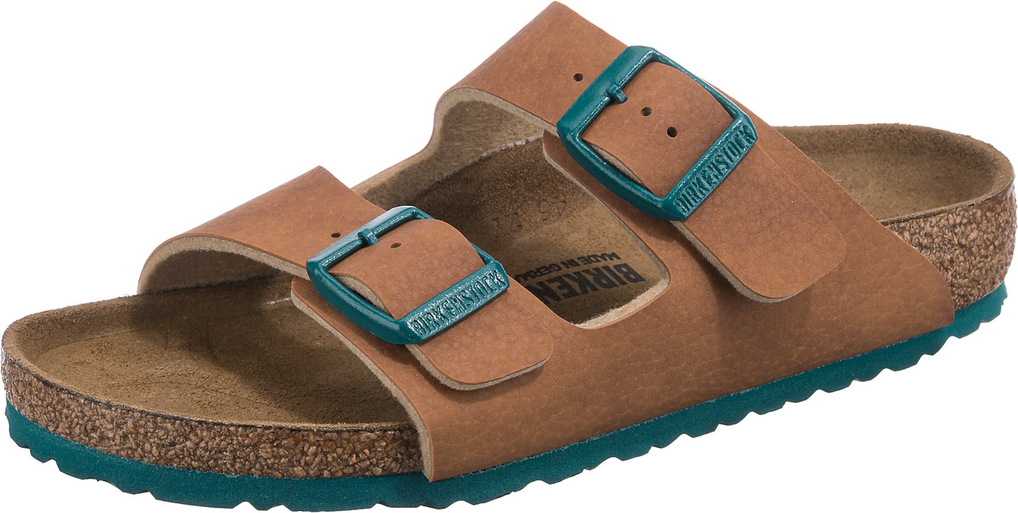 BIRKENSTOCK Odprti čevlji 'ARIZONA'  konjak