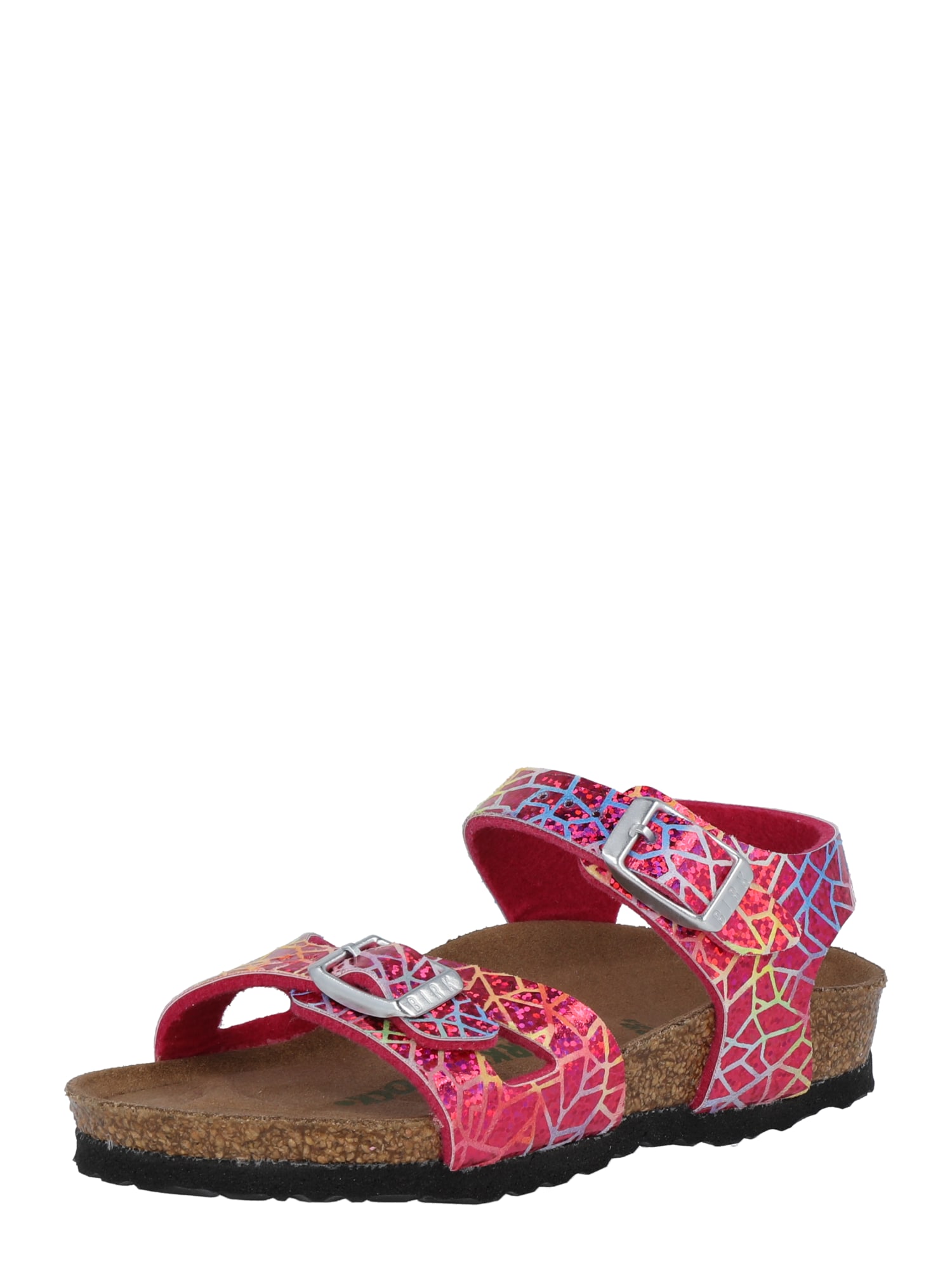 BIRKENSTOCK Sandali 'Rio'  modra / rumena / zelena / roza