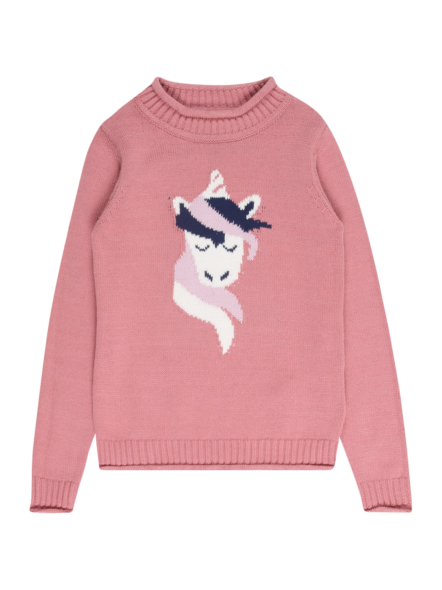 BLUE SEVEN Pulover  mornarska / mauve / rosé / bela
