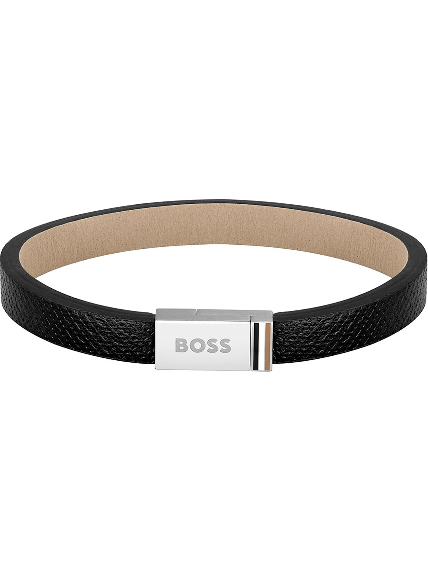 BOSS Black Zapestnica  srebrna