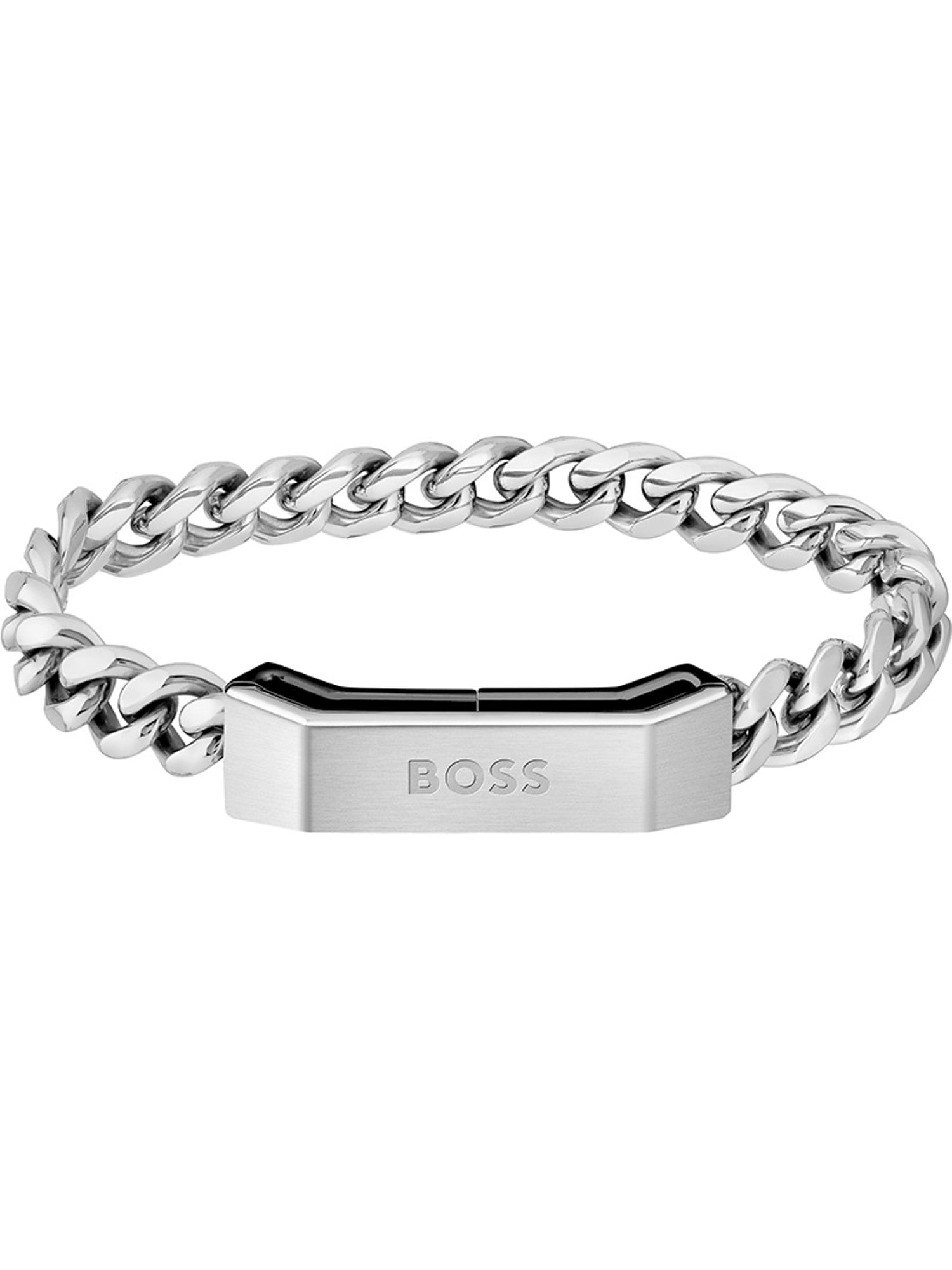 BOSS Black Zapestnica  srebrna