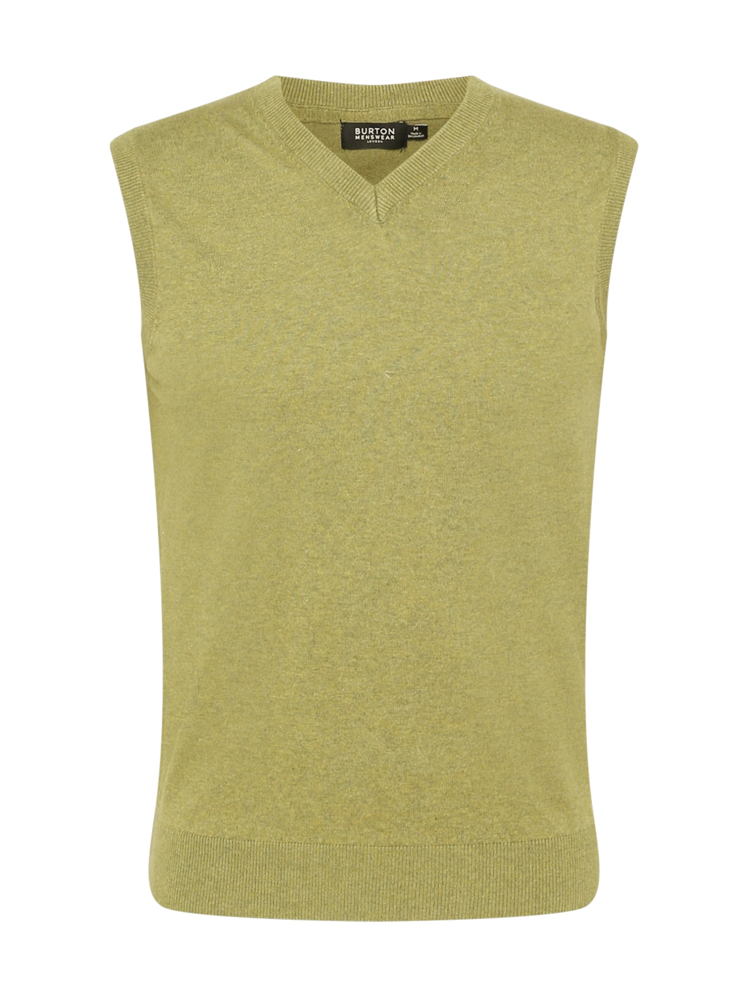 BURTON MENSWEAR LONDON Brezrokavnik 'Mark'  kaki