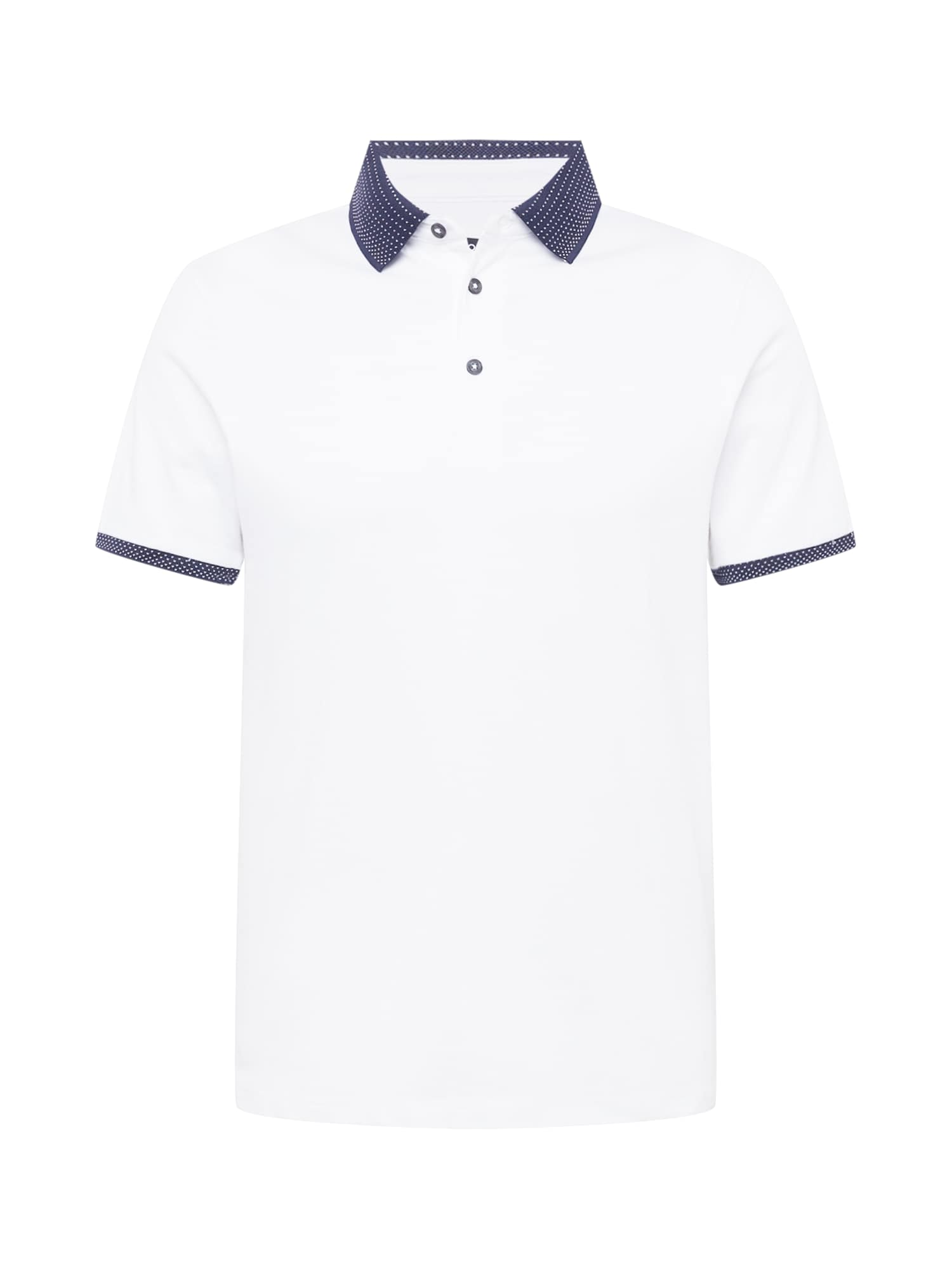 BURTON MENSWEAR LONDON Majica  temno modra / bela