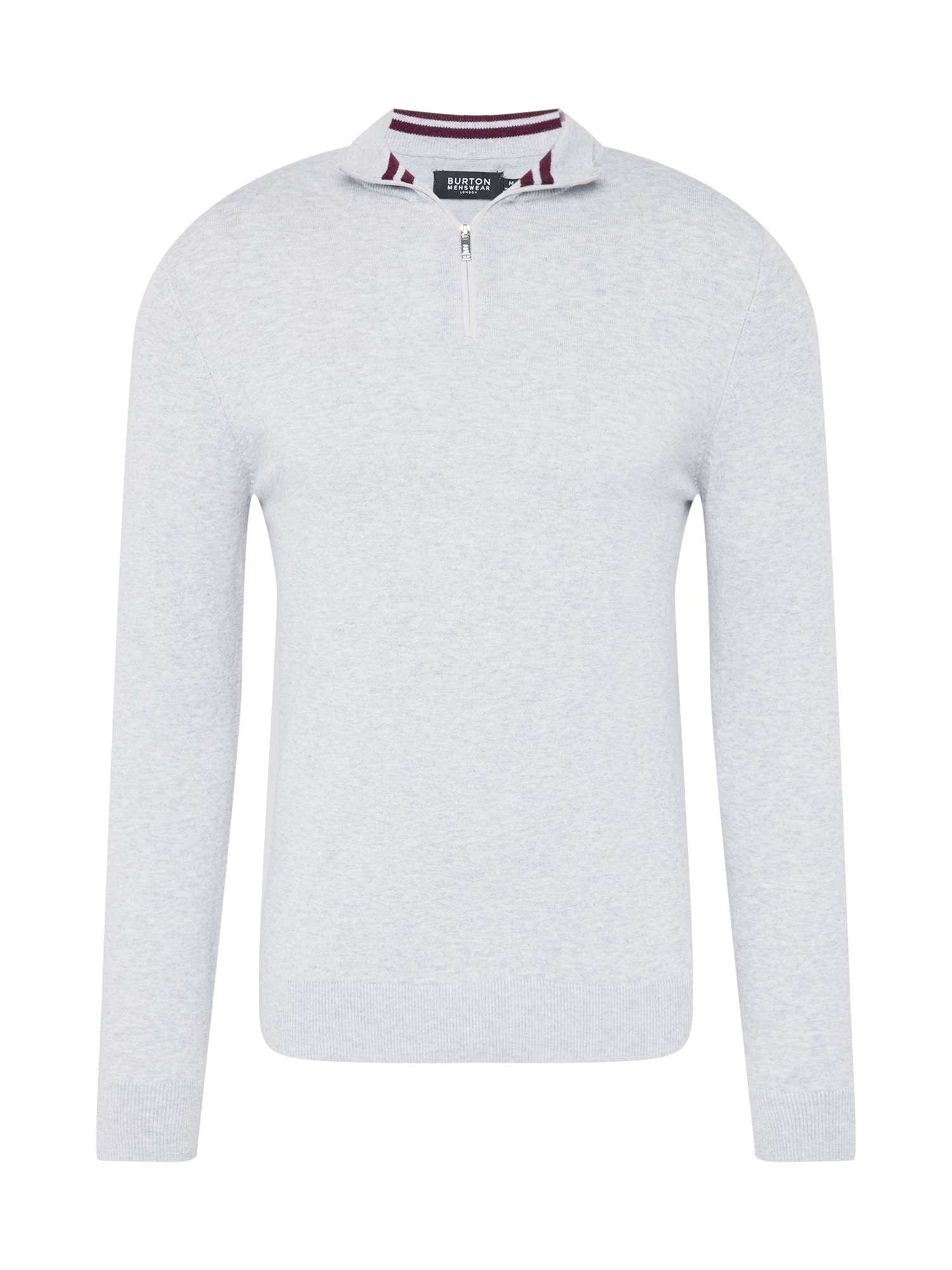 BURTON MENSWEAR LONDON Pulover  svetlo siva