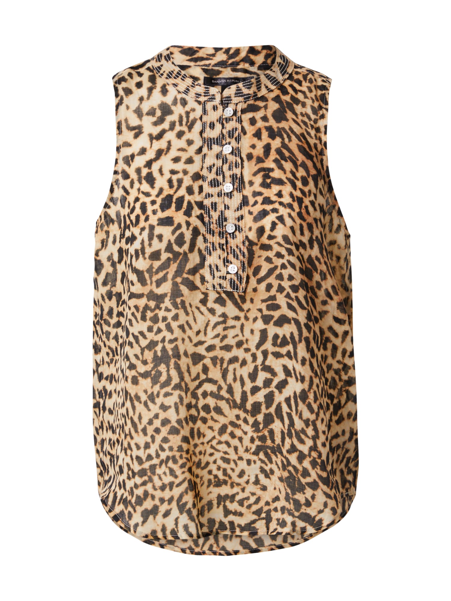Banana Republic Bluza  svetlo rjava / črna
