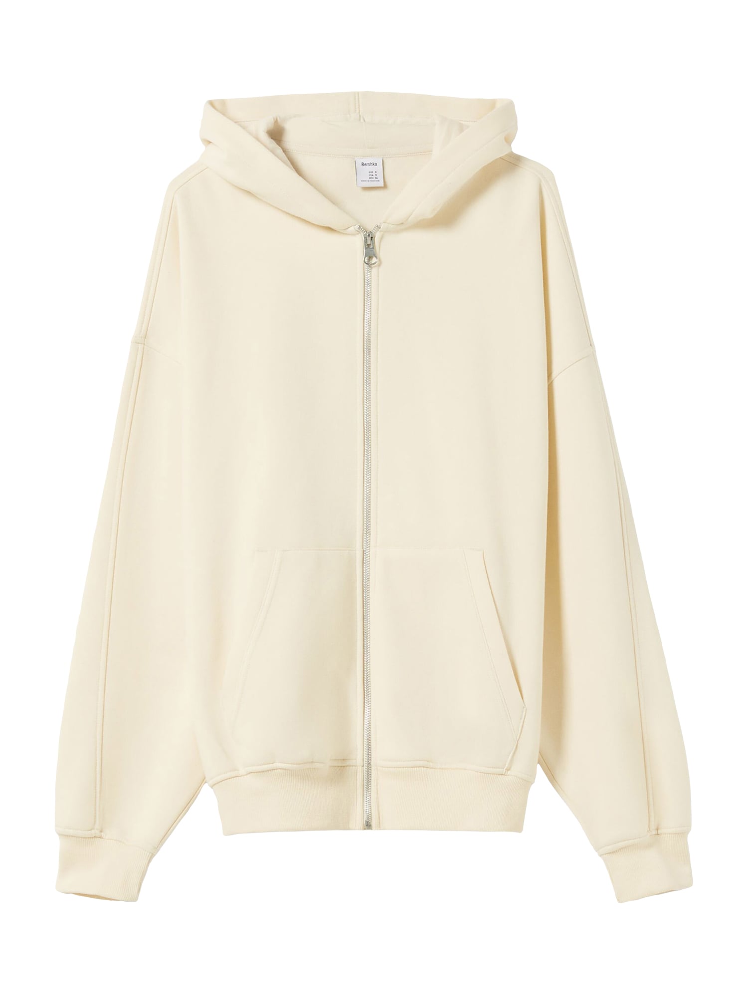 Bershka Jopa na zadrgo  volneno bela