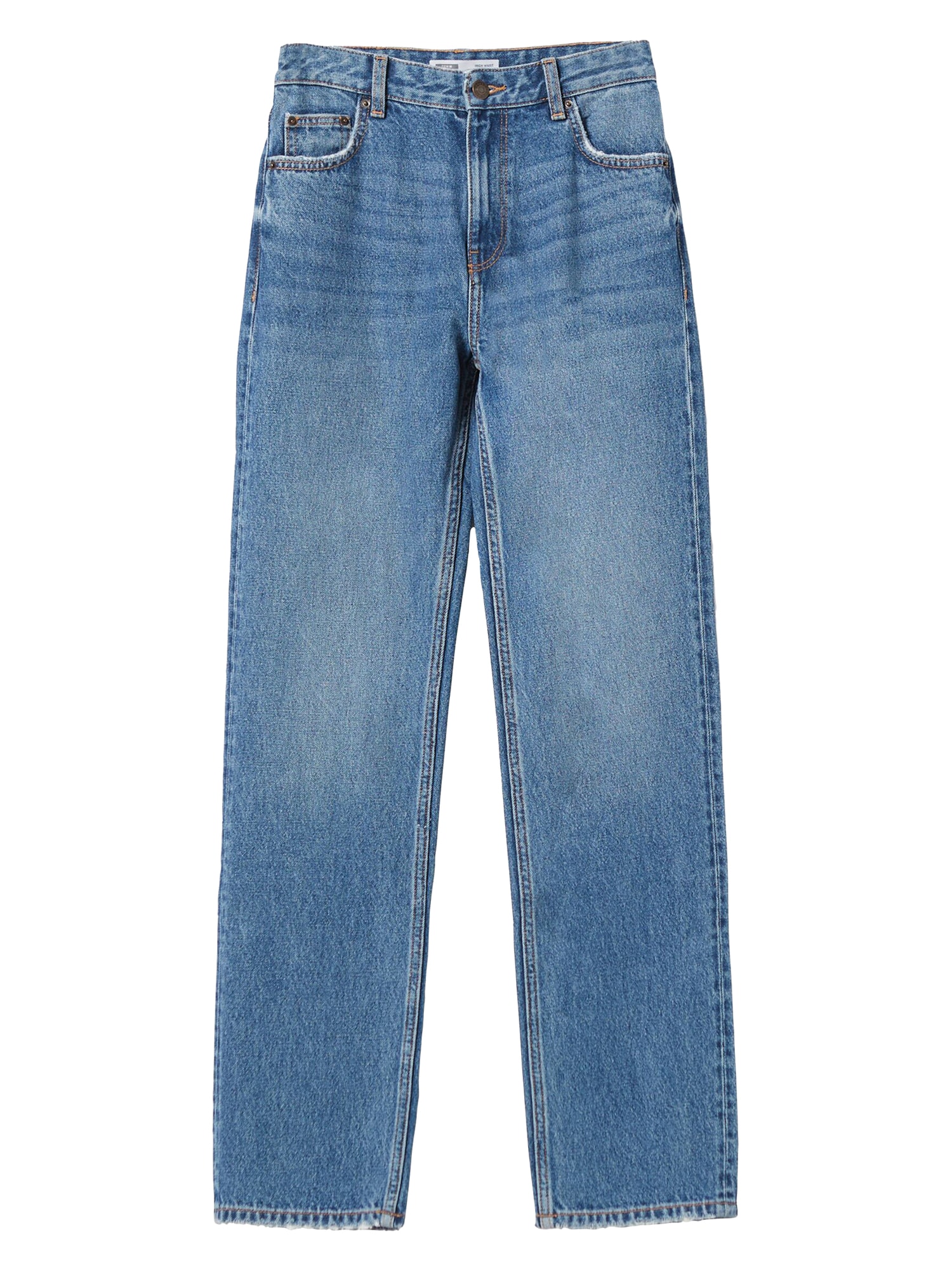 Bershka Kavbojke  moder denim