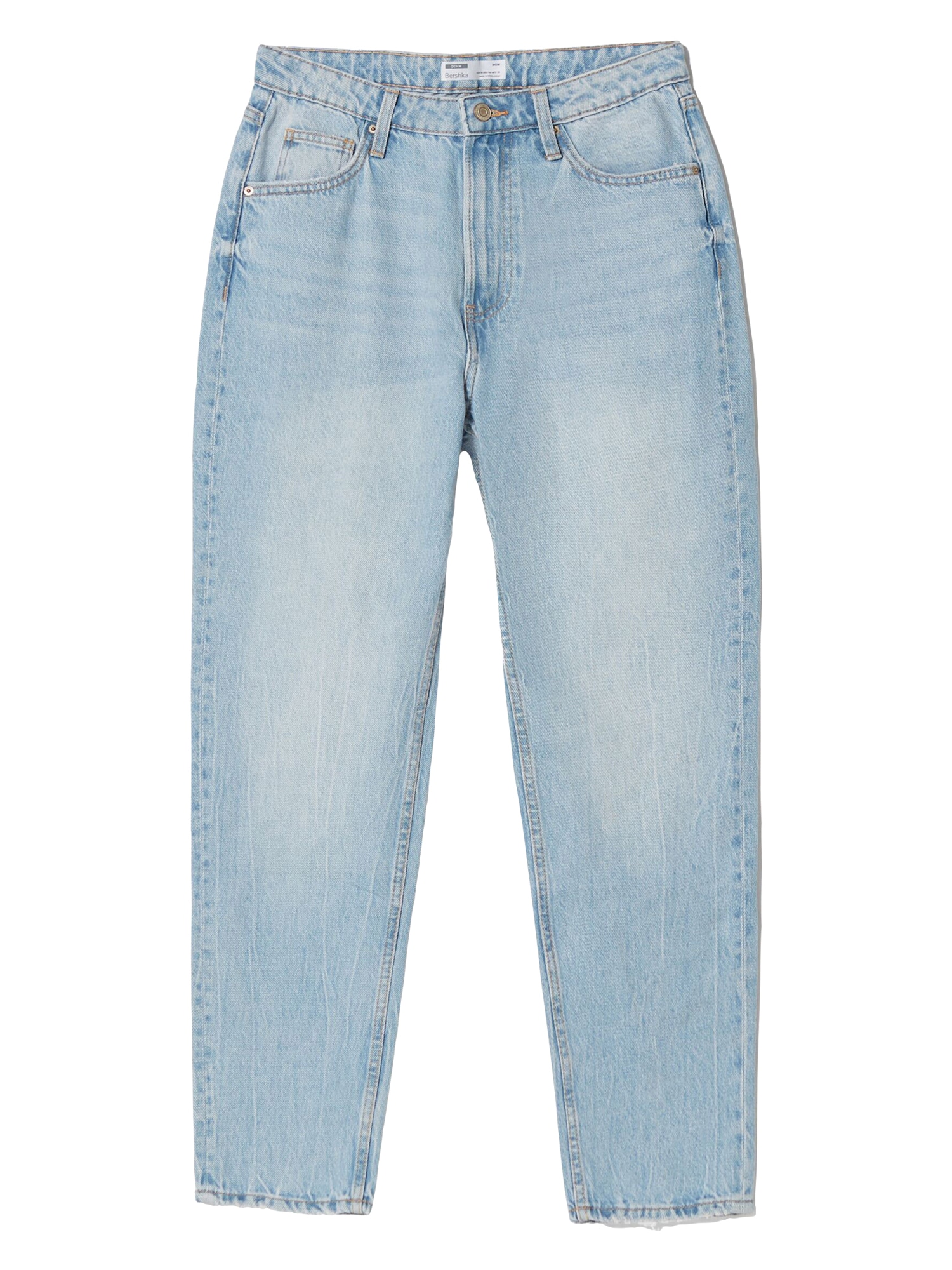 Bershka Kavbojke  moder denim