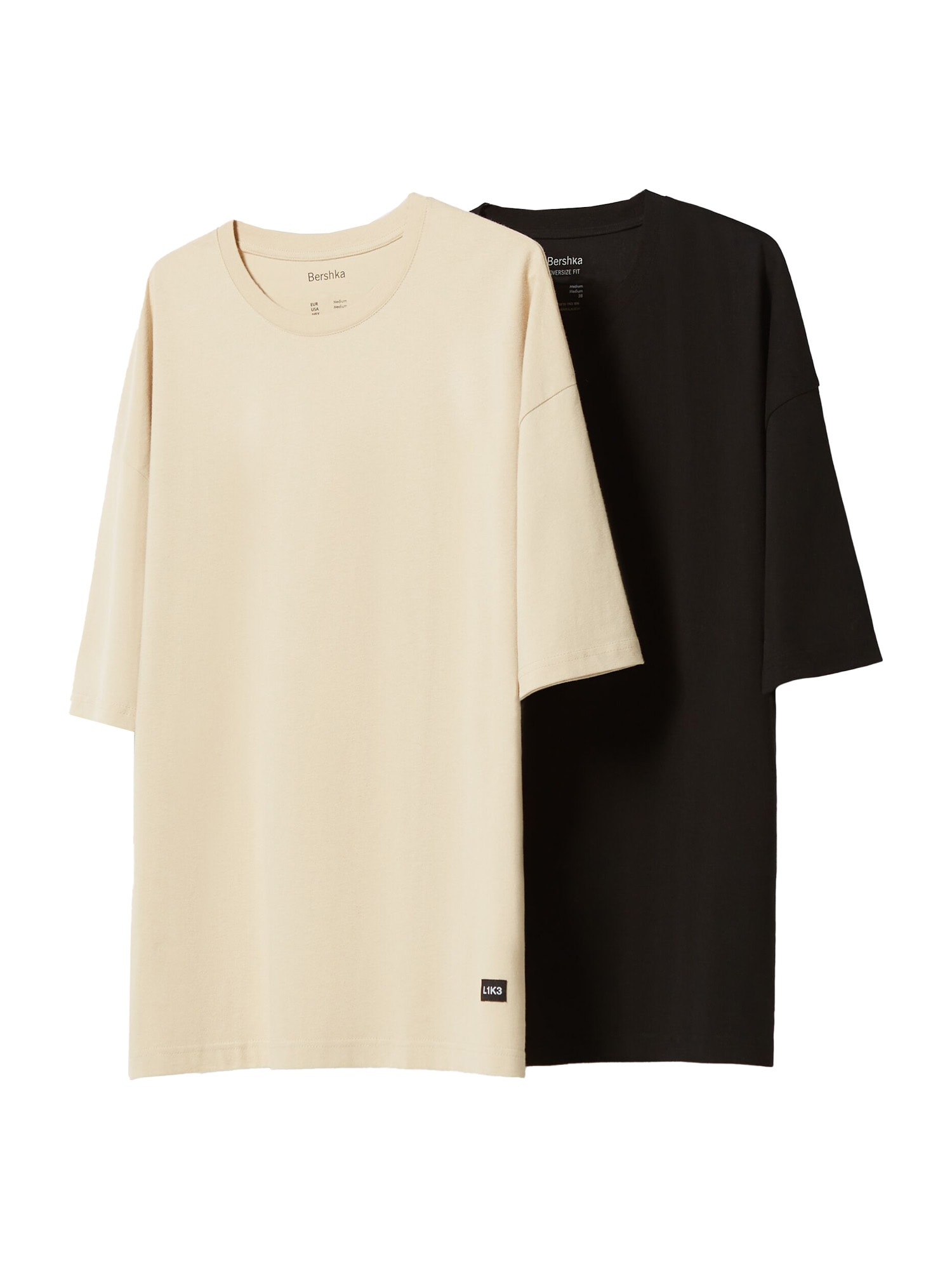 Bershka Majica  bela