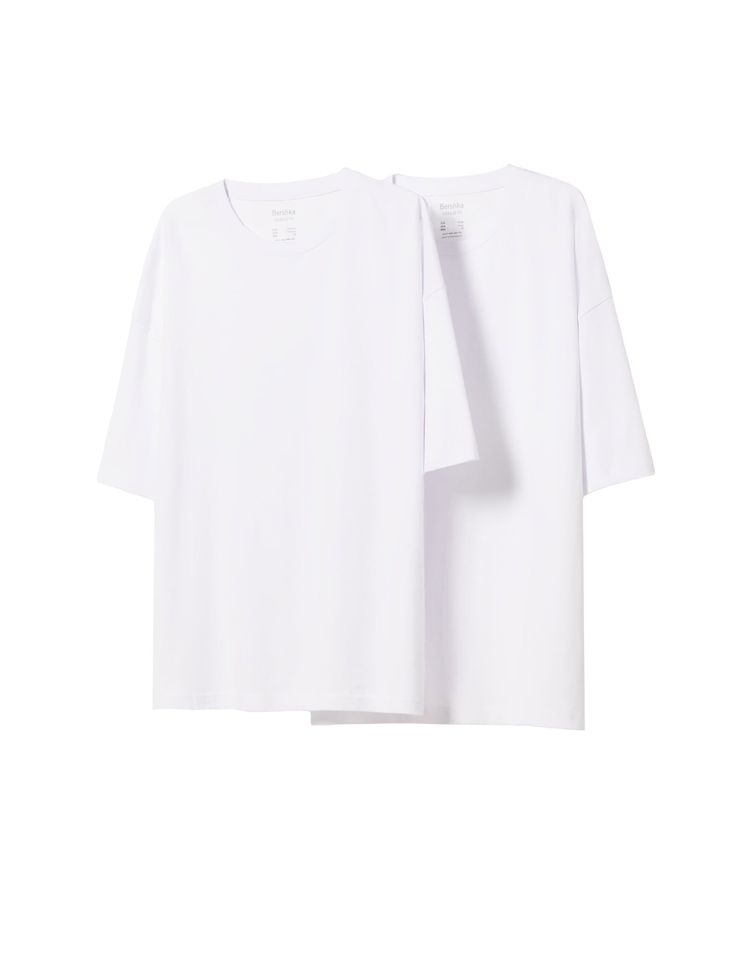 Bershka Majica  bela
