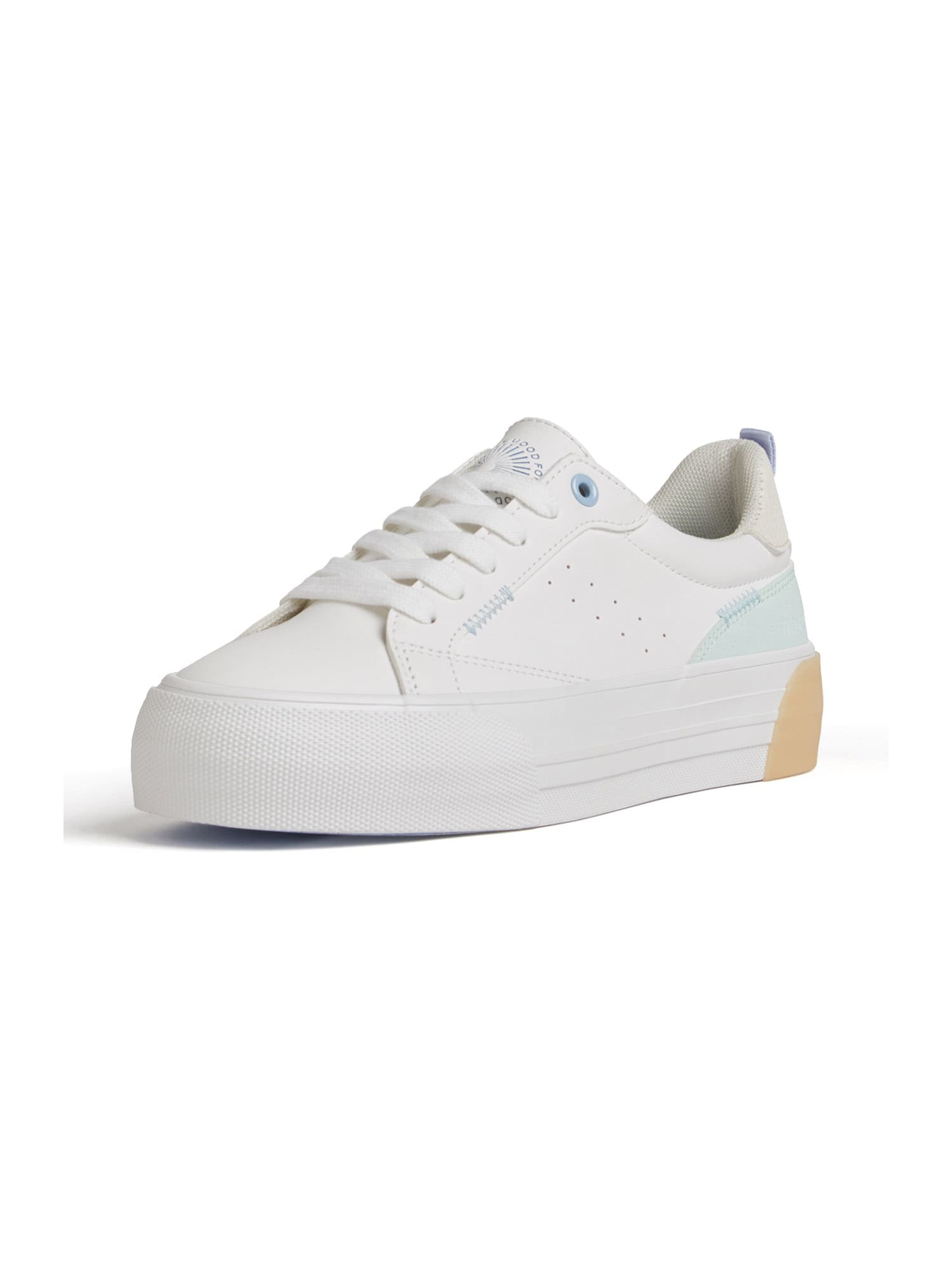 Bershka Nizke superge  bela