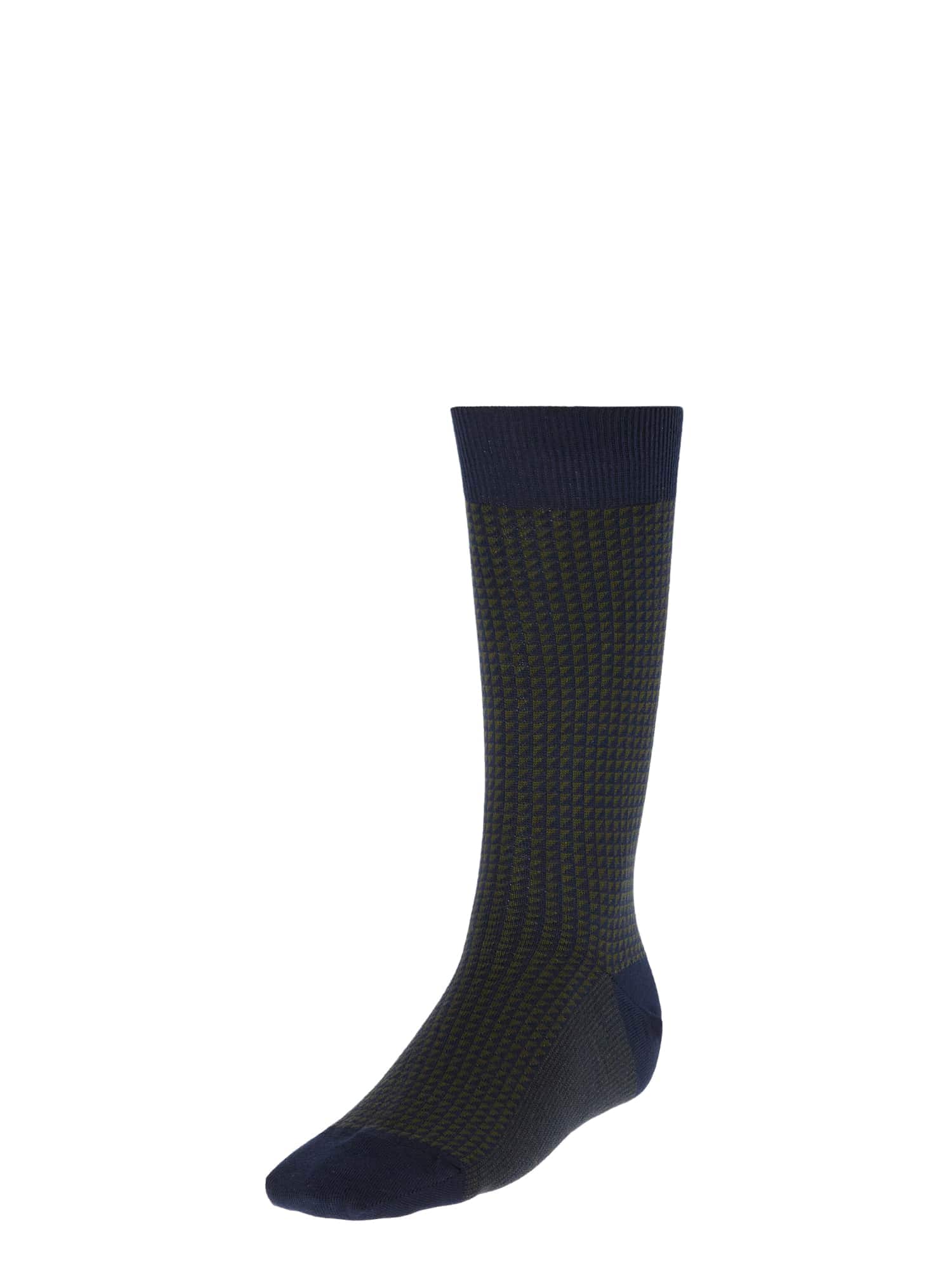 Boggi Milano Nogavice  temno modra / temno zelena