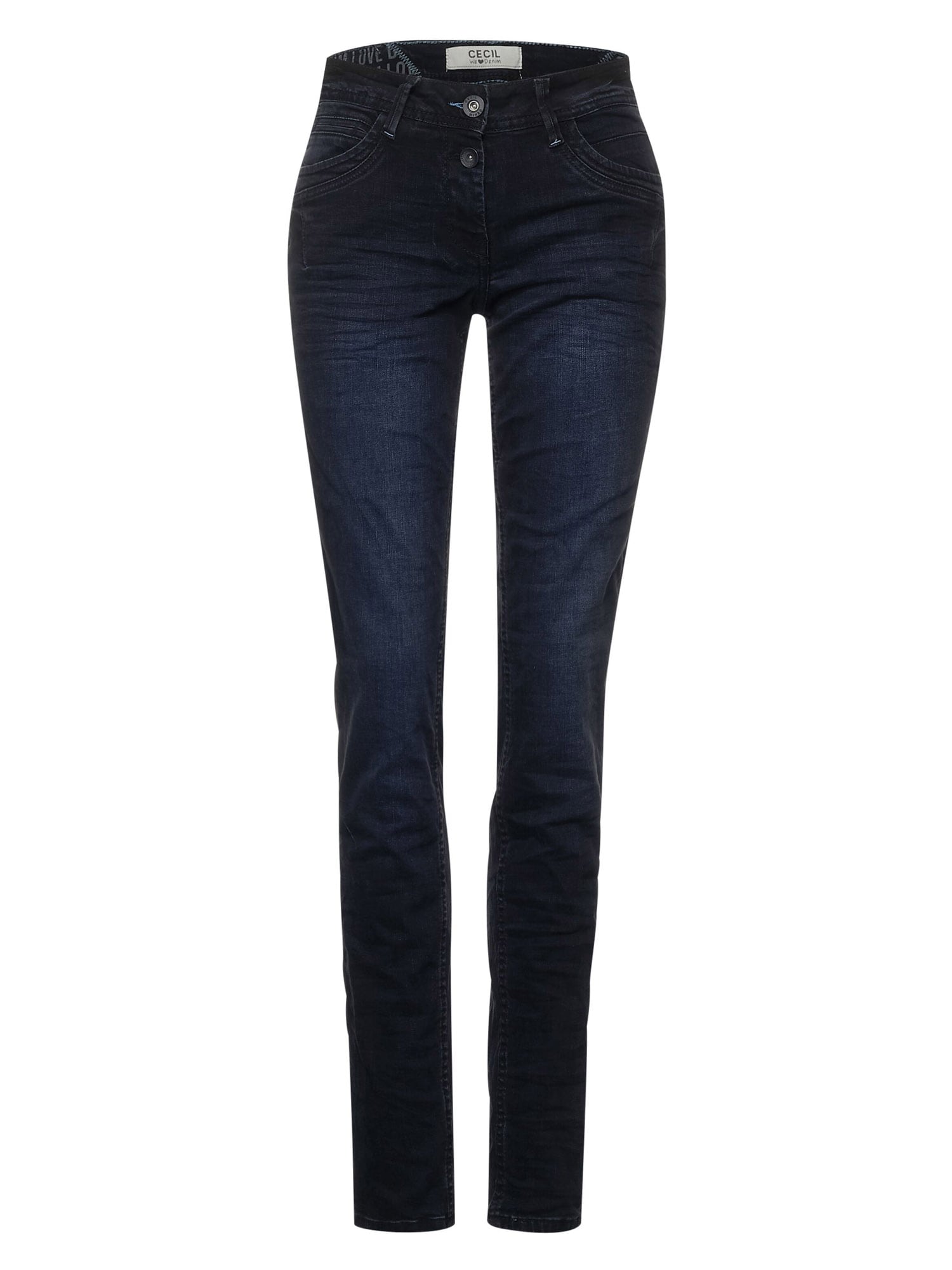 CECIL Kavbojke 'Scarlett'  moder denim