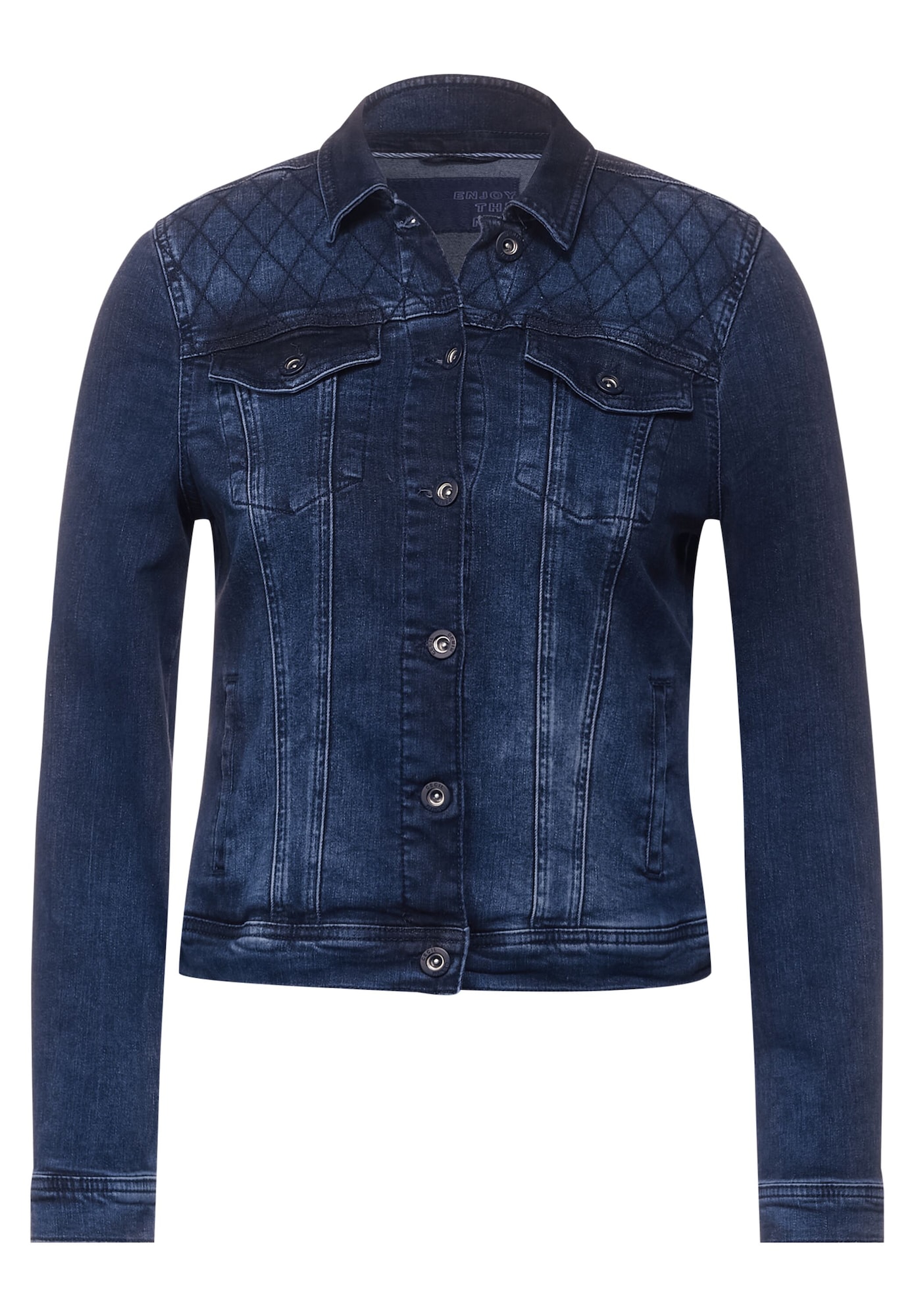 CECIL Prehodna jakna  moder denim / temno modra