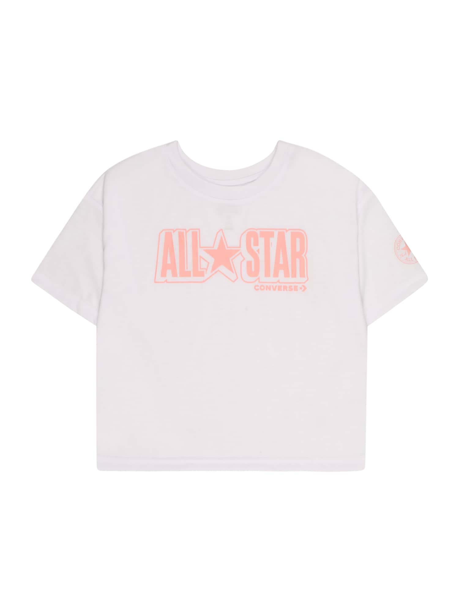 CONVERSE Majica 'ALL STAR'  losos / bela