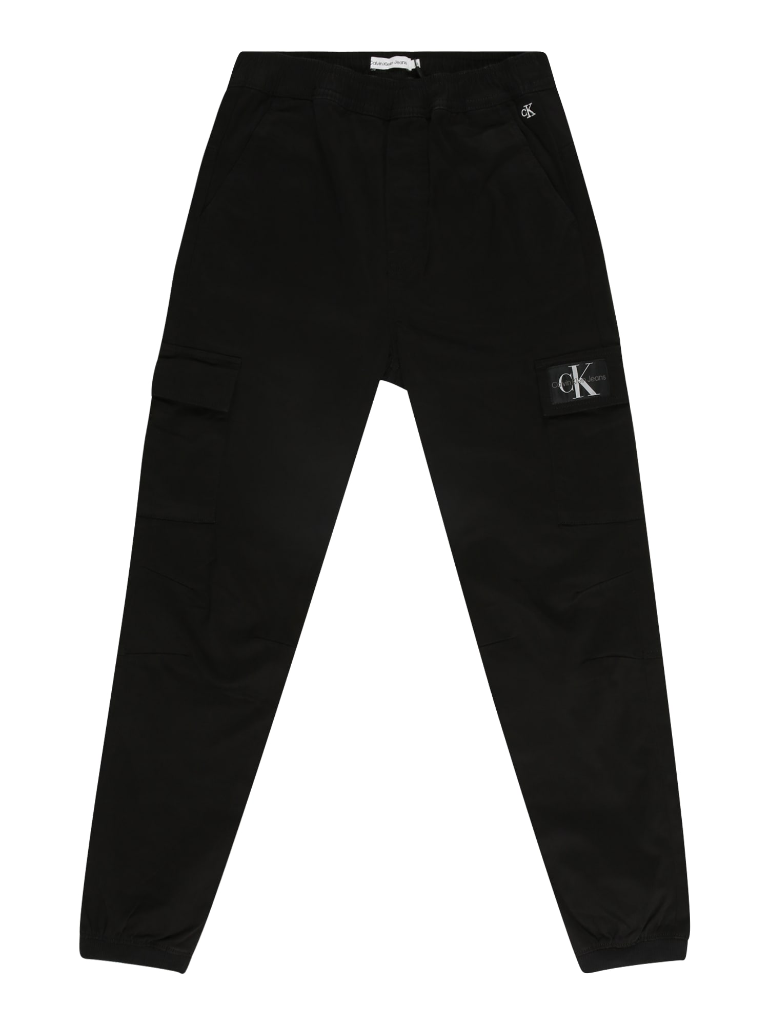 Calvin Klein Jeans Hlače  črna
