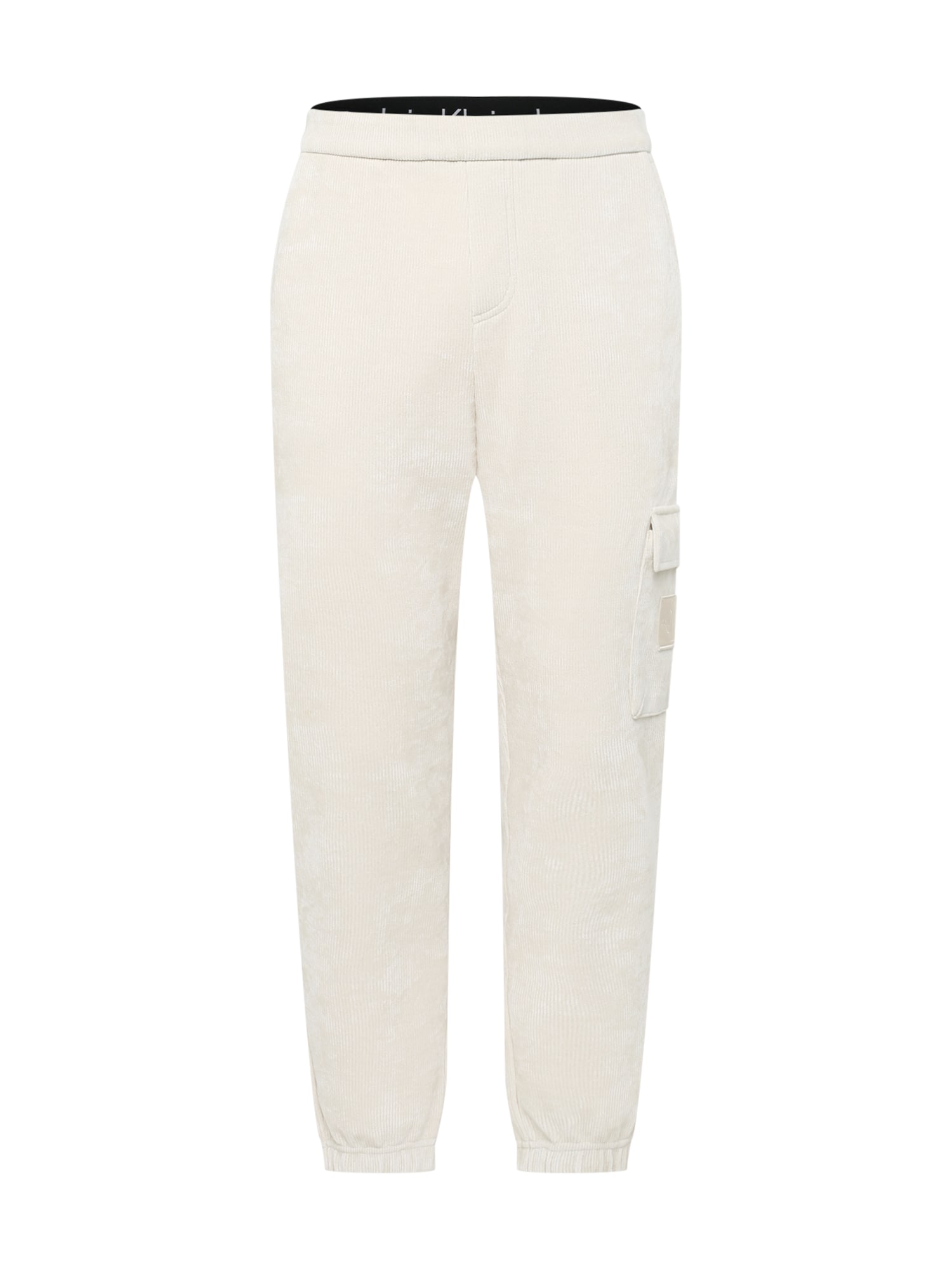 Calvin Klein Jeans Kargo hlače  off-bela