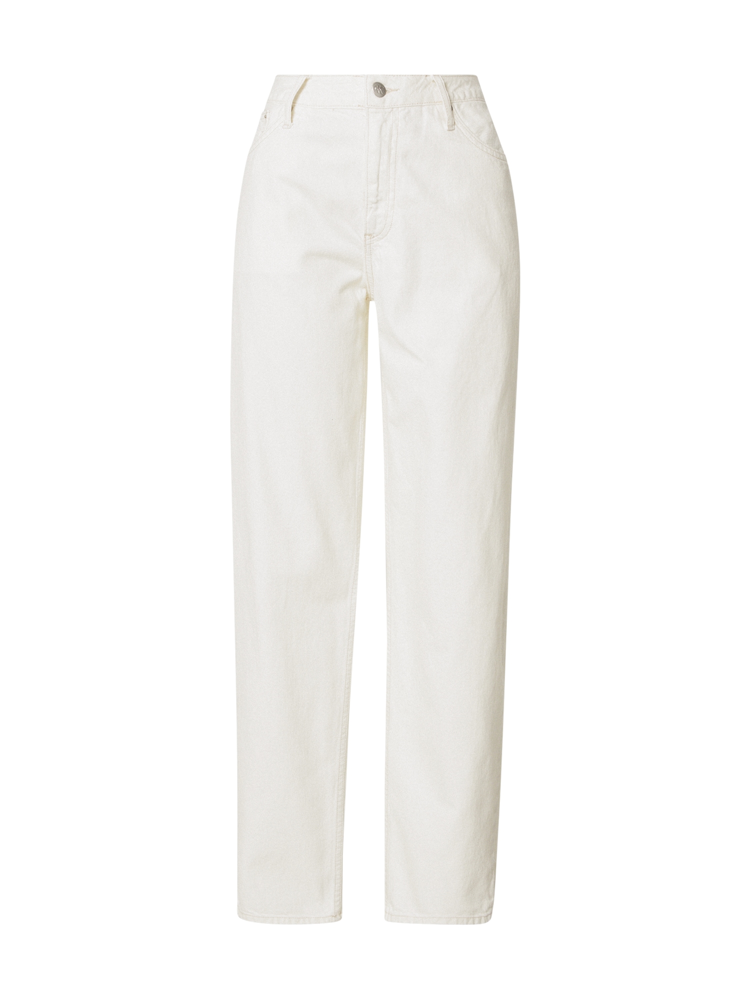 Calvin Klein Jeans Kavbojke  off-bela