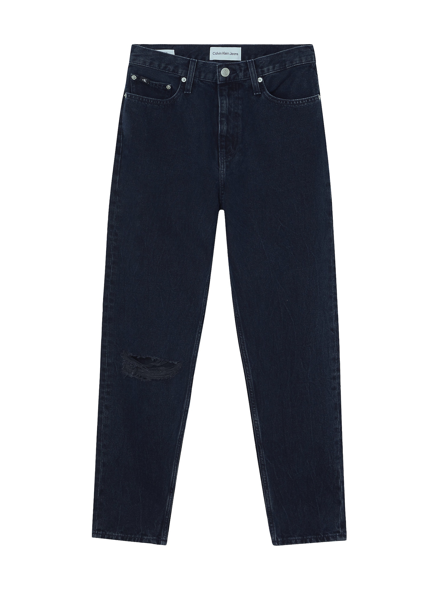 Calvin Klein Jeans Kavbojke  temno modra