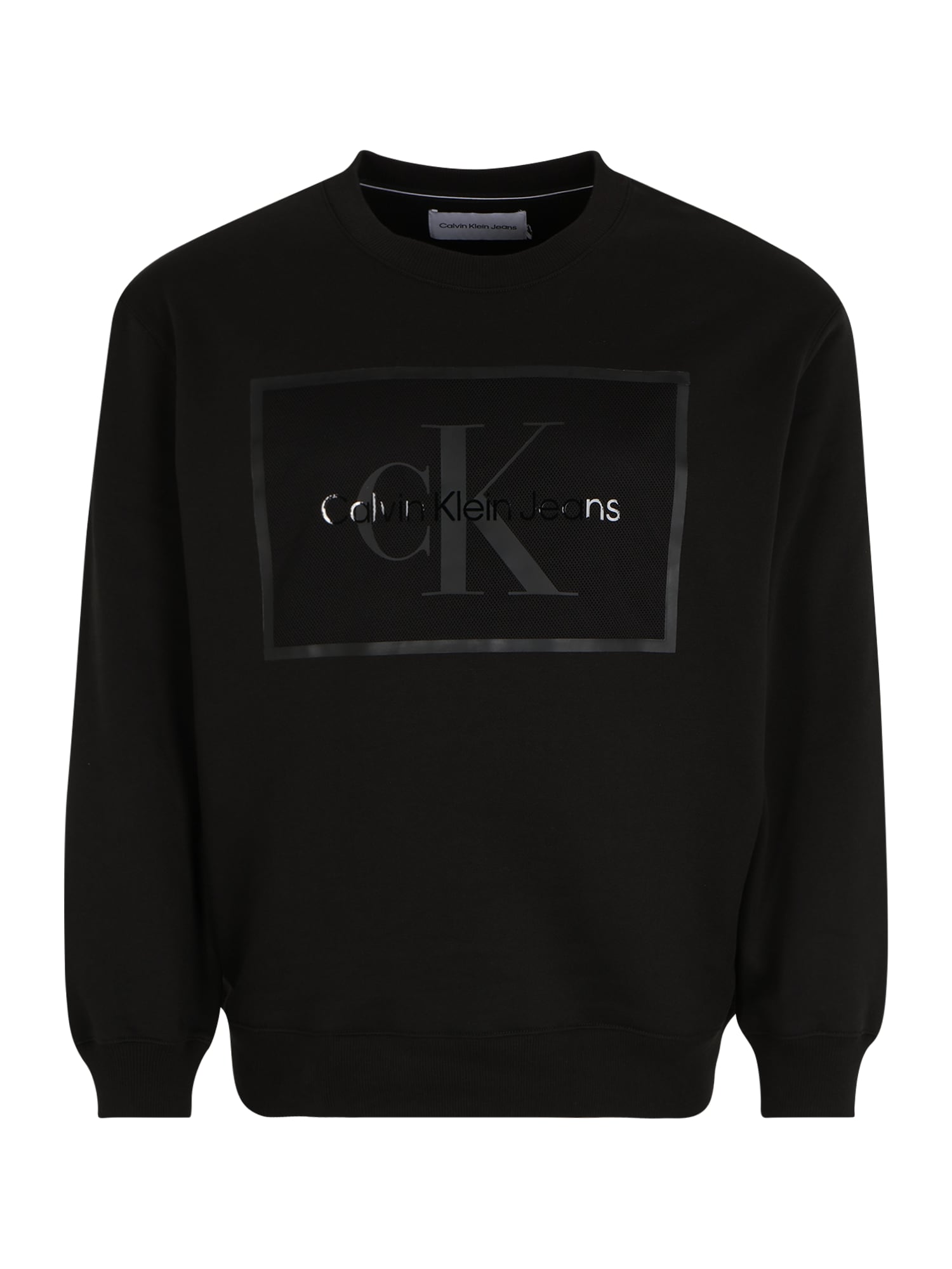 Calvin Klein Jeans Plus Majica  antracit / črna