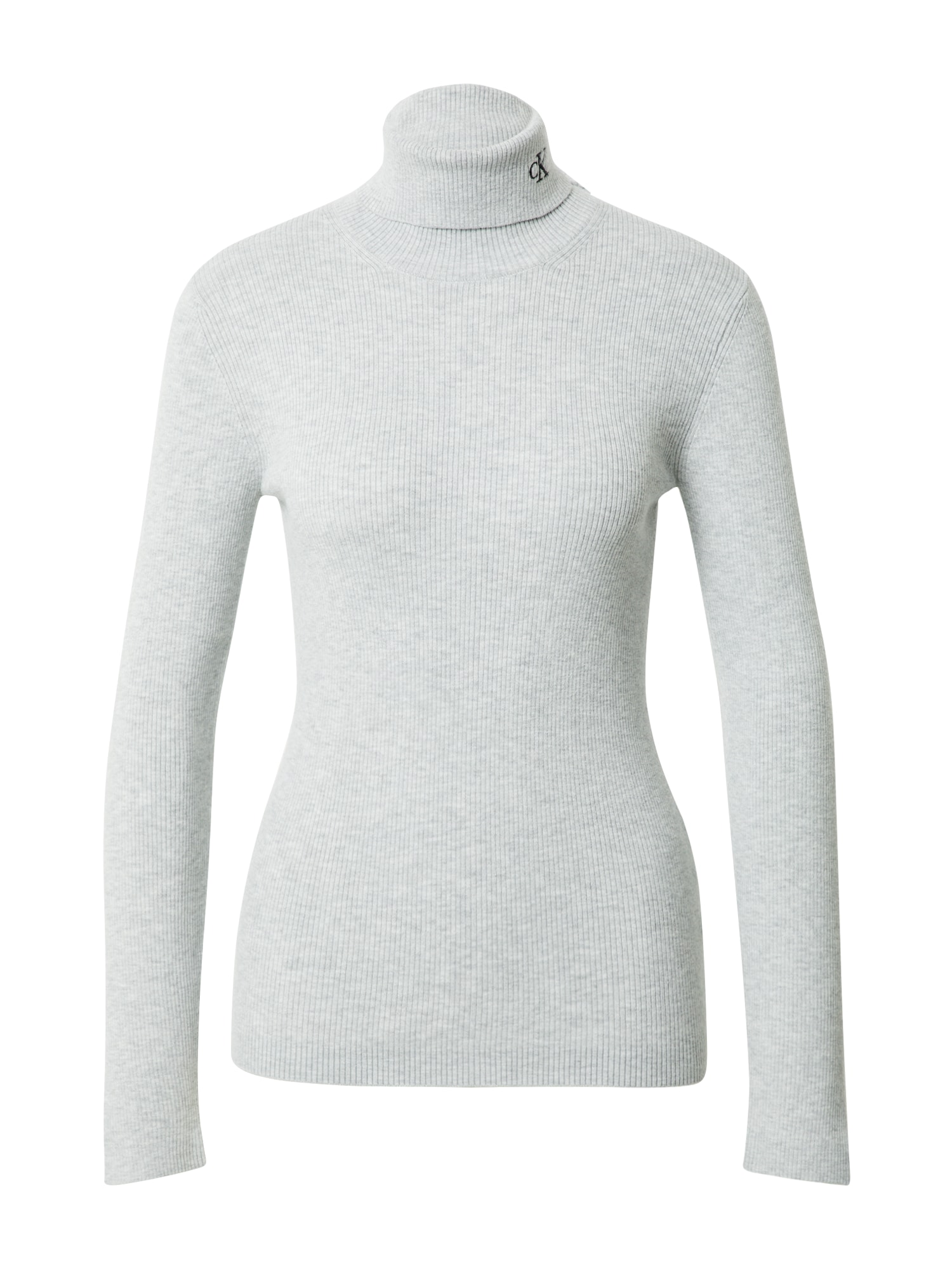 Calvin Klein Jeans Pulover  pegasto siva / črna